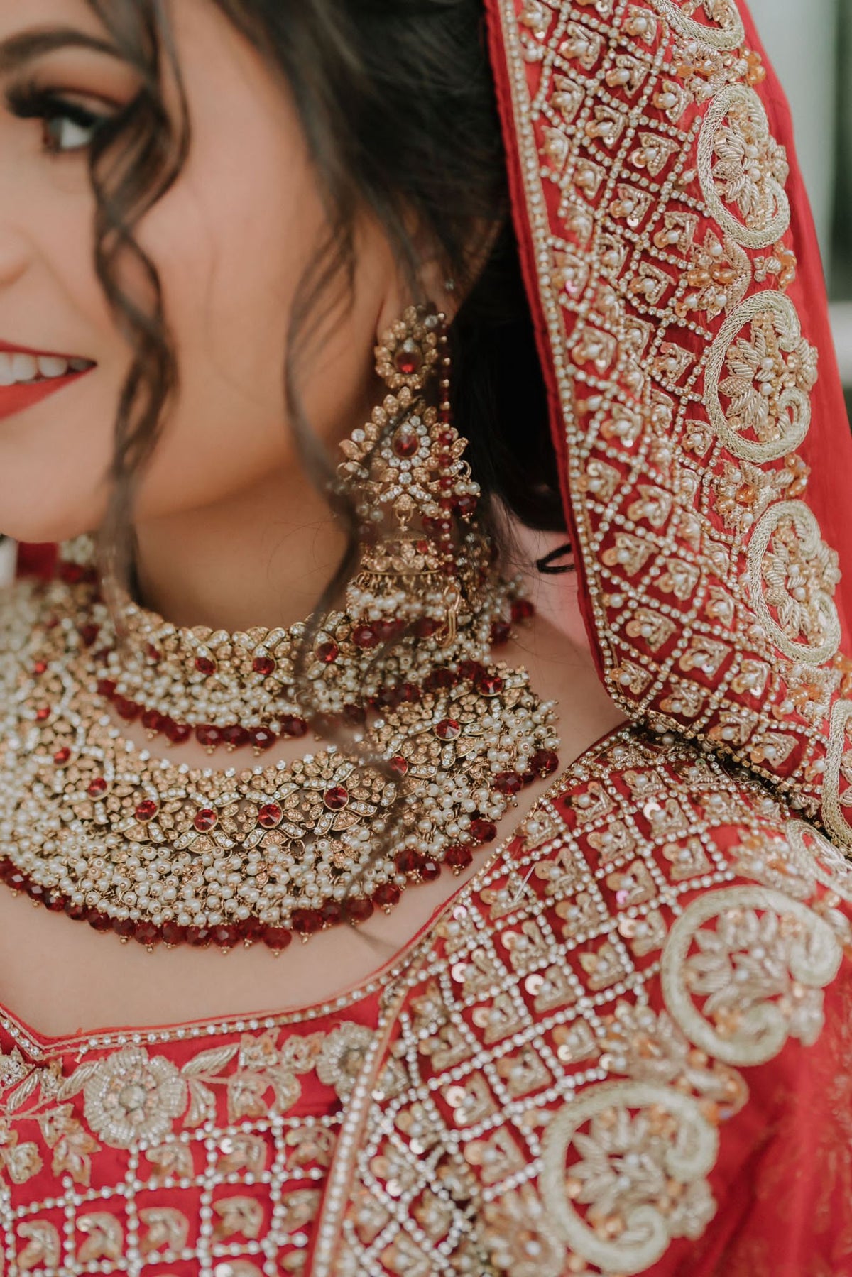Selecting the Right Colour Scheme of Indian Bridal Jewelry: A Guide fo