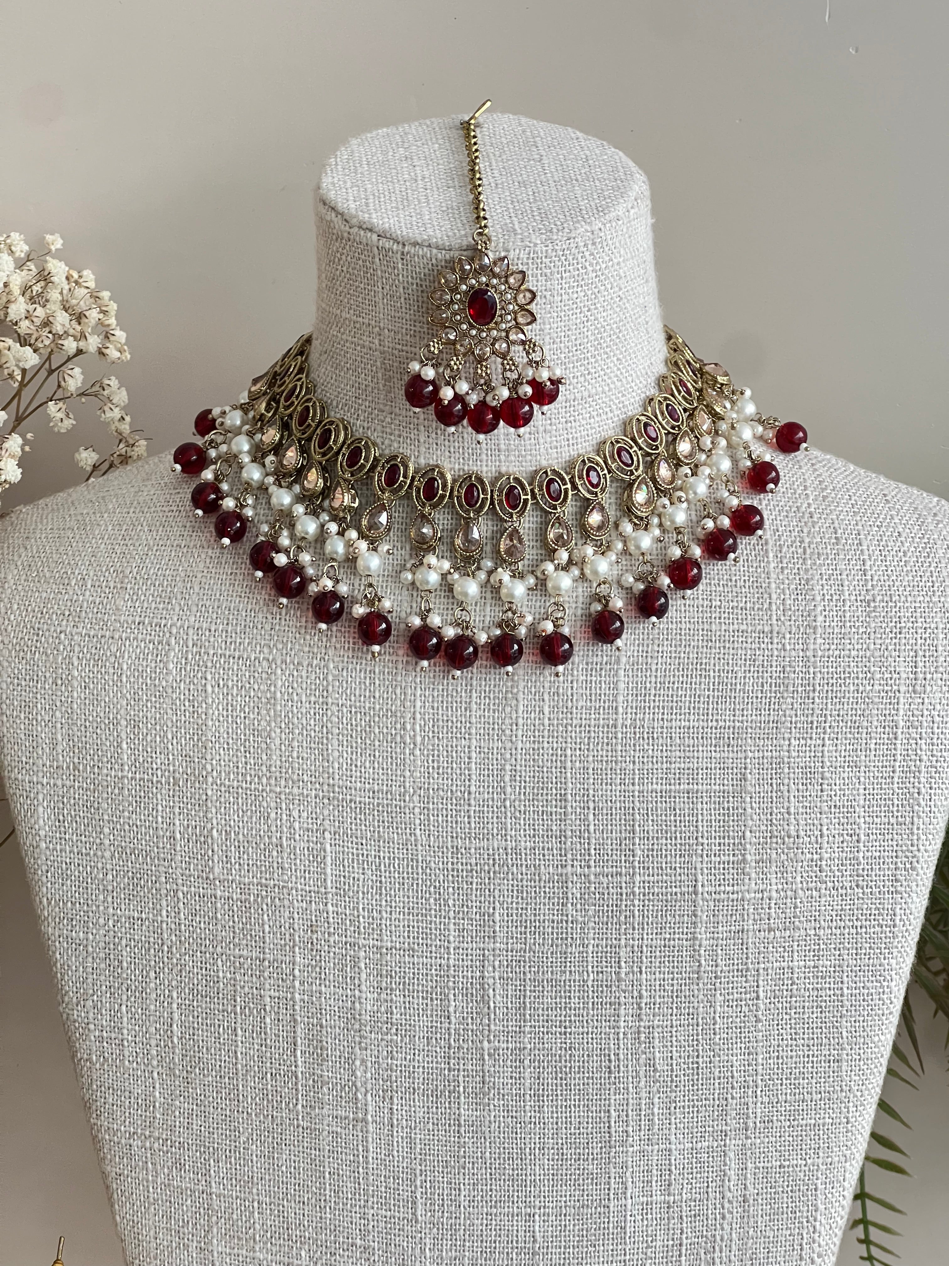 Sanika necklace set