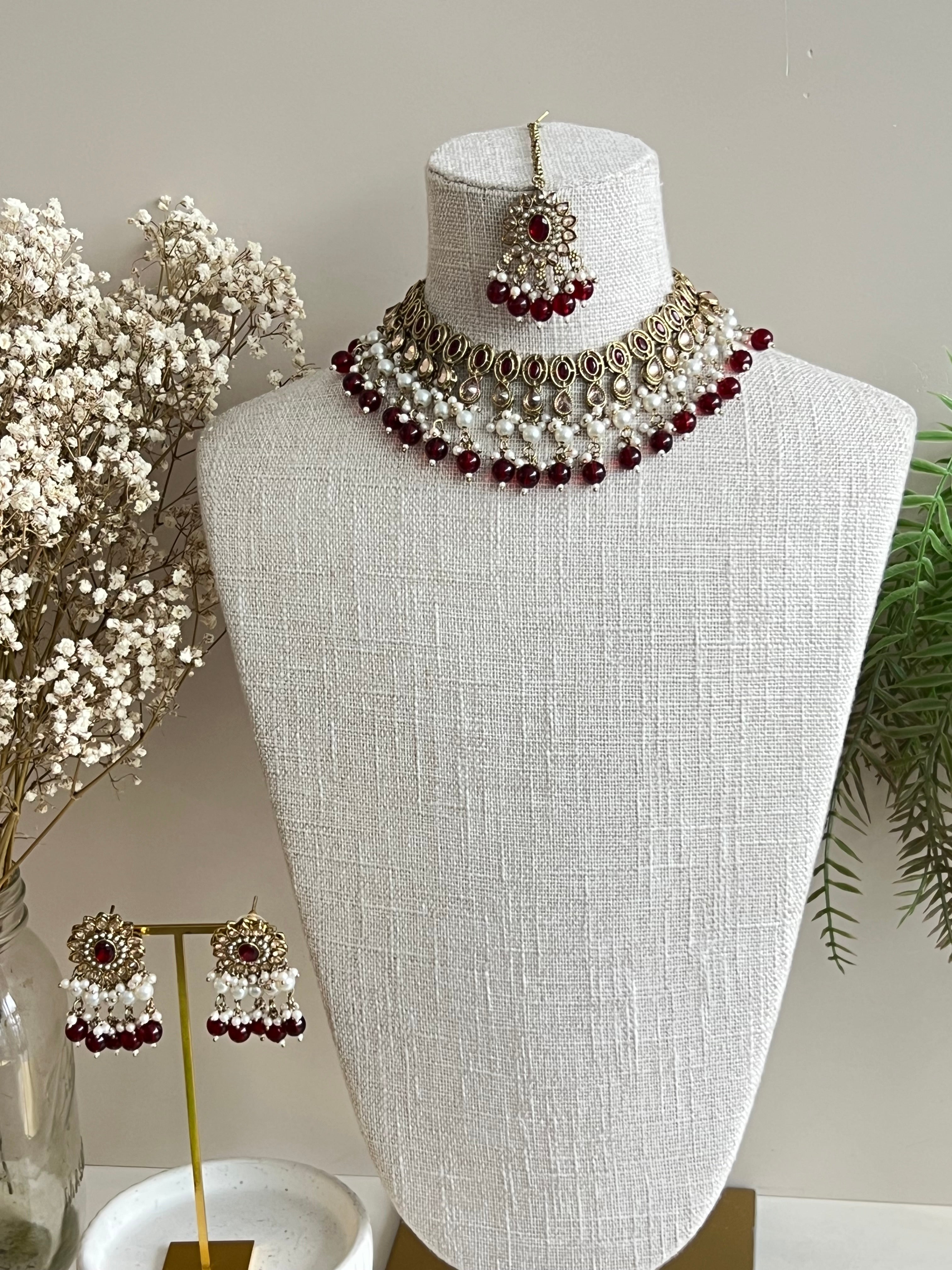 Sanika necklace set