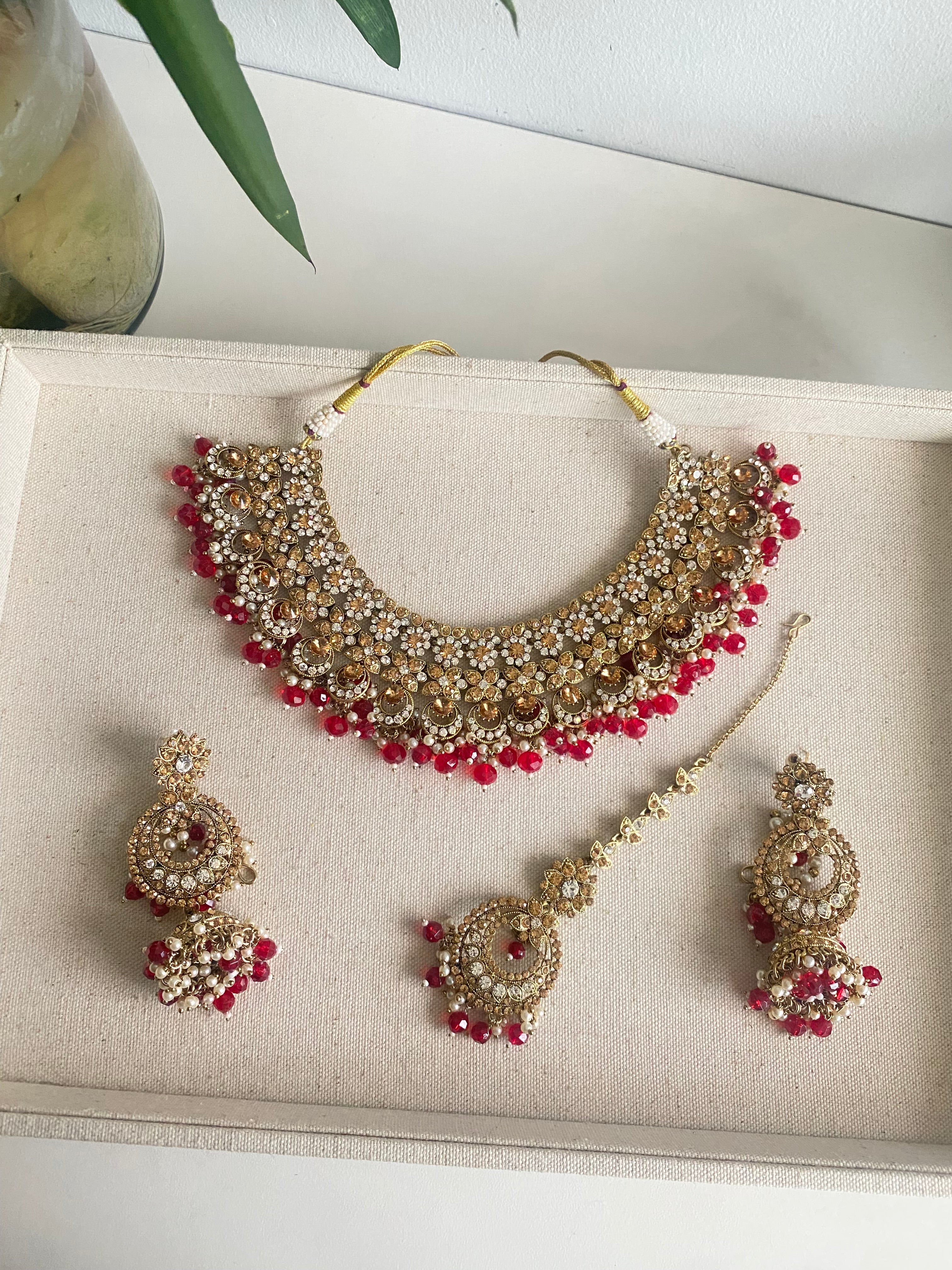 Malina necklace set