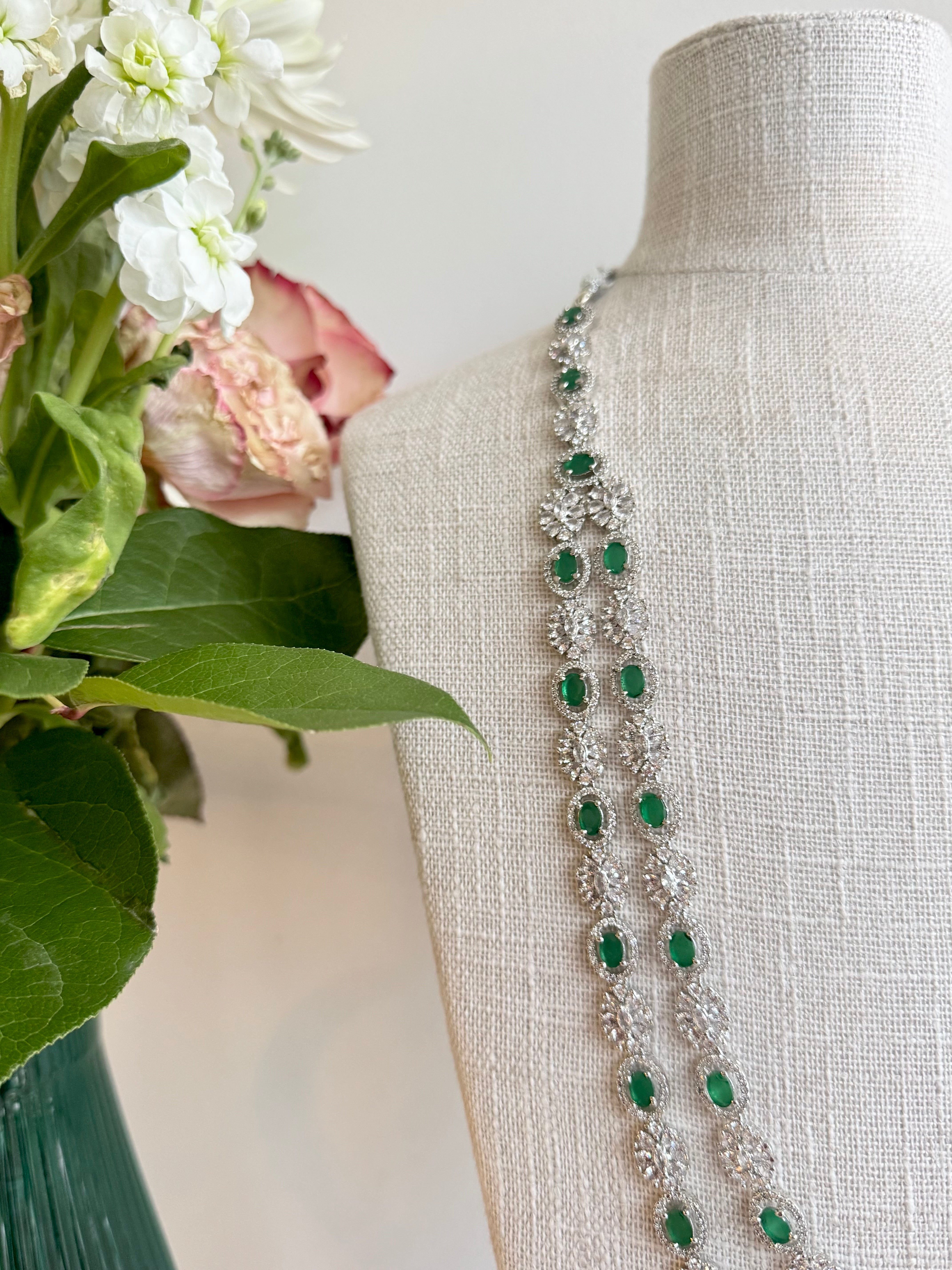 Afreen long necklace set