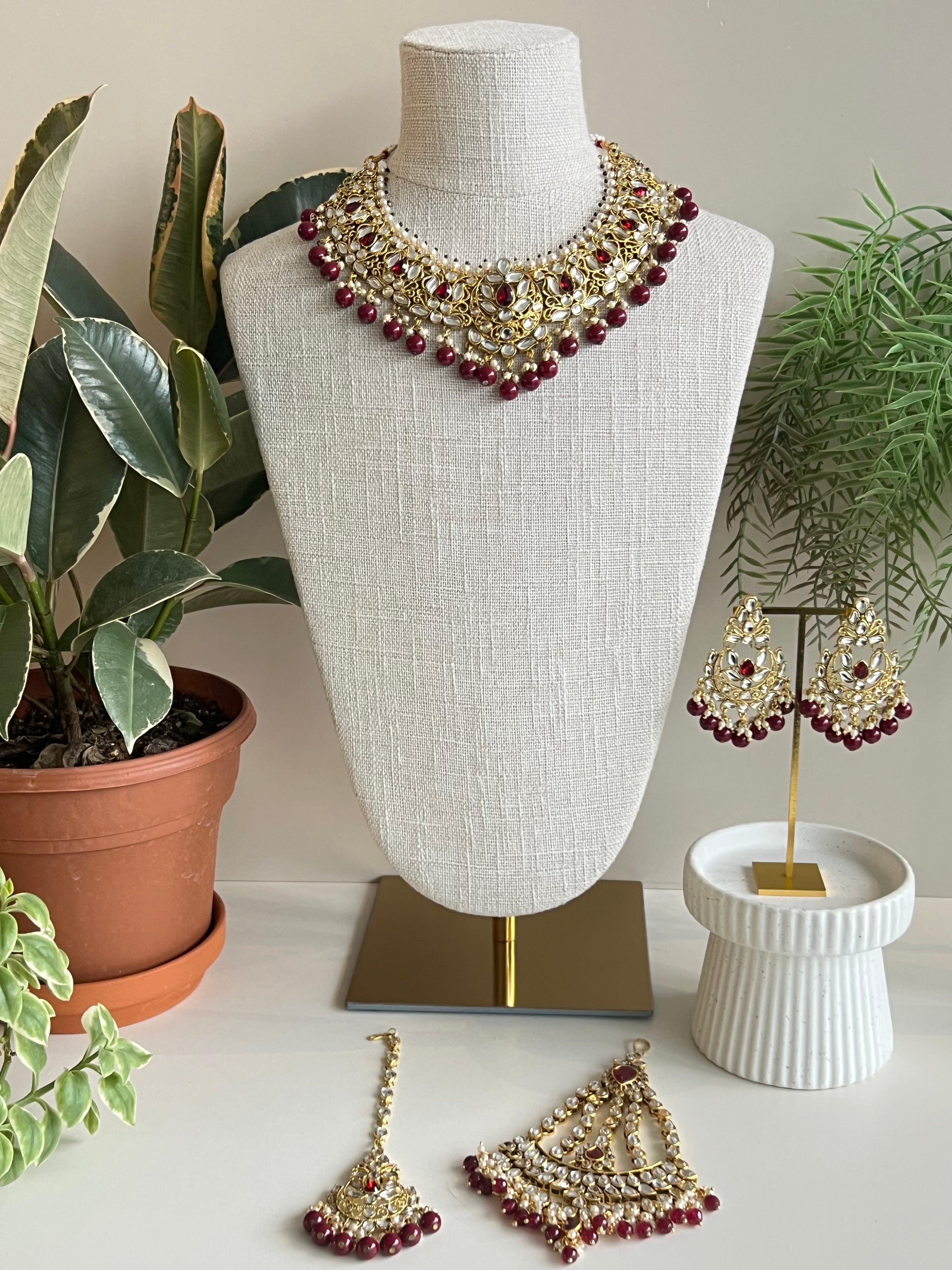 Trishika necklace set