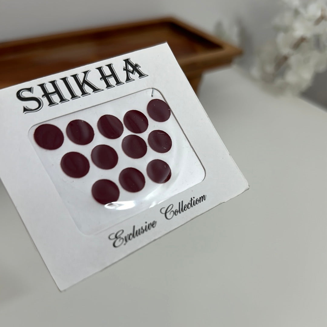 Red Bindi 4 Pack