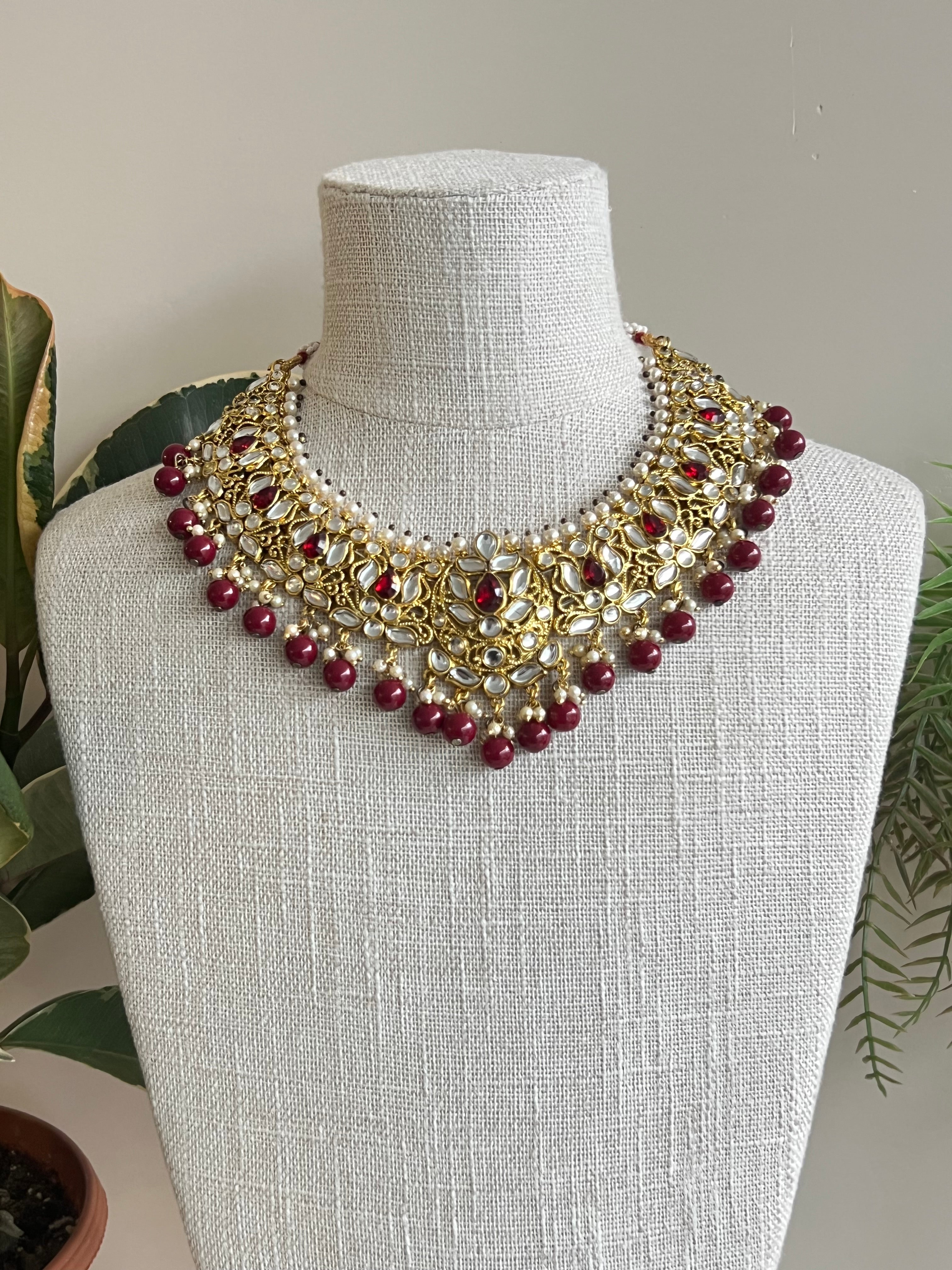 Trishika necklace set