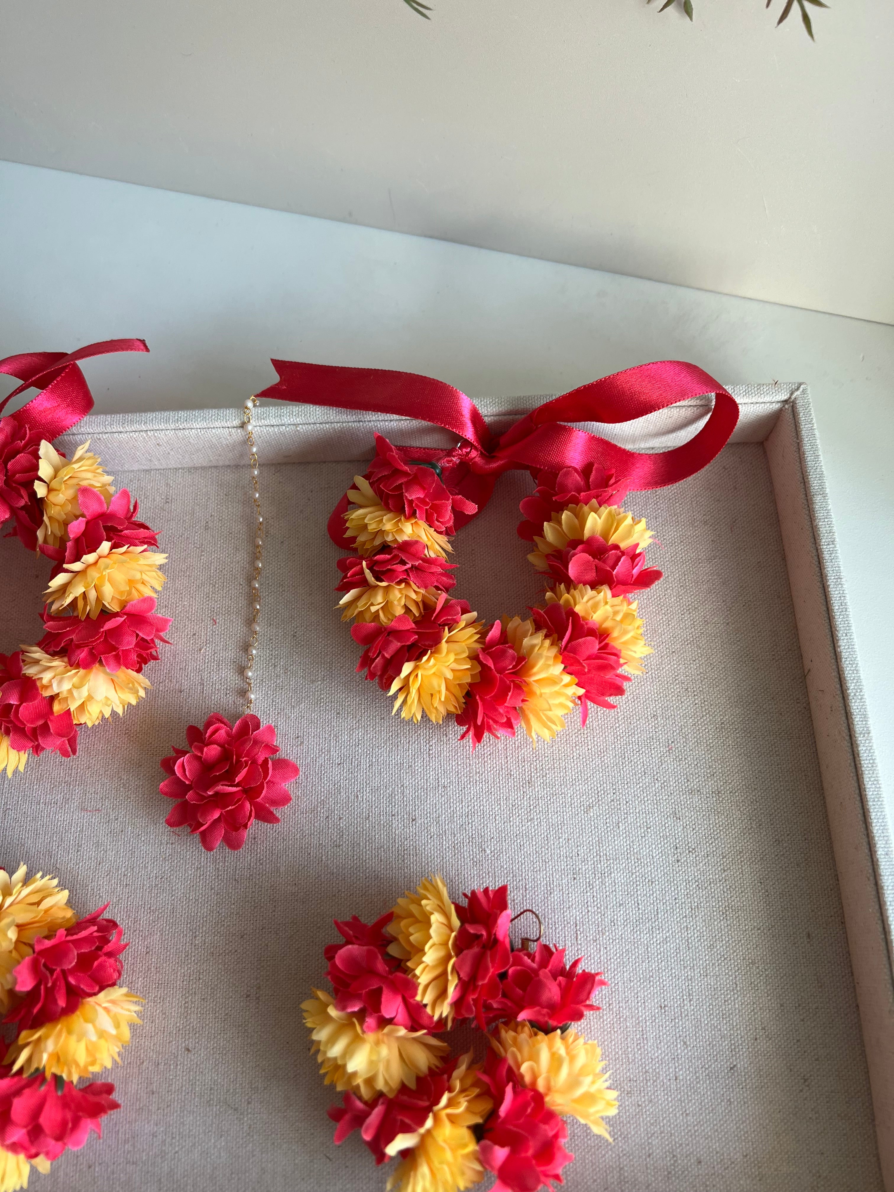 Rashmika Floral set