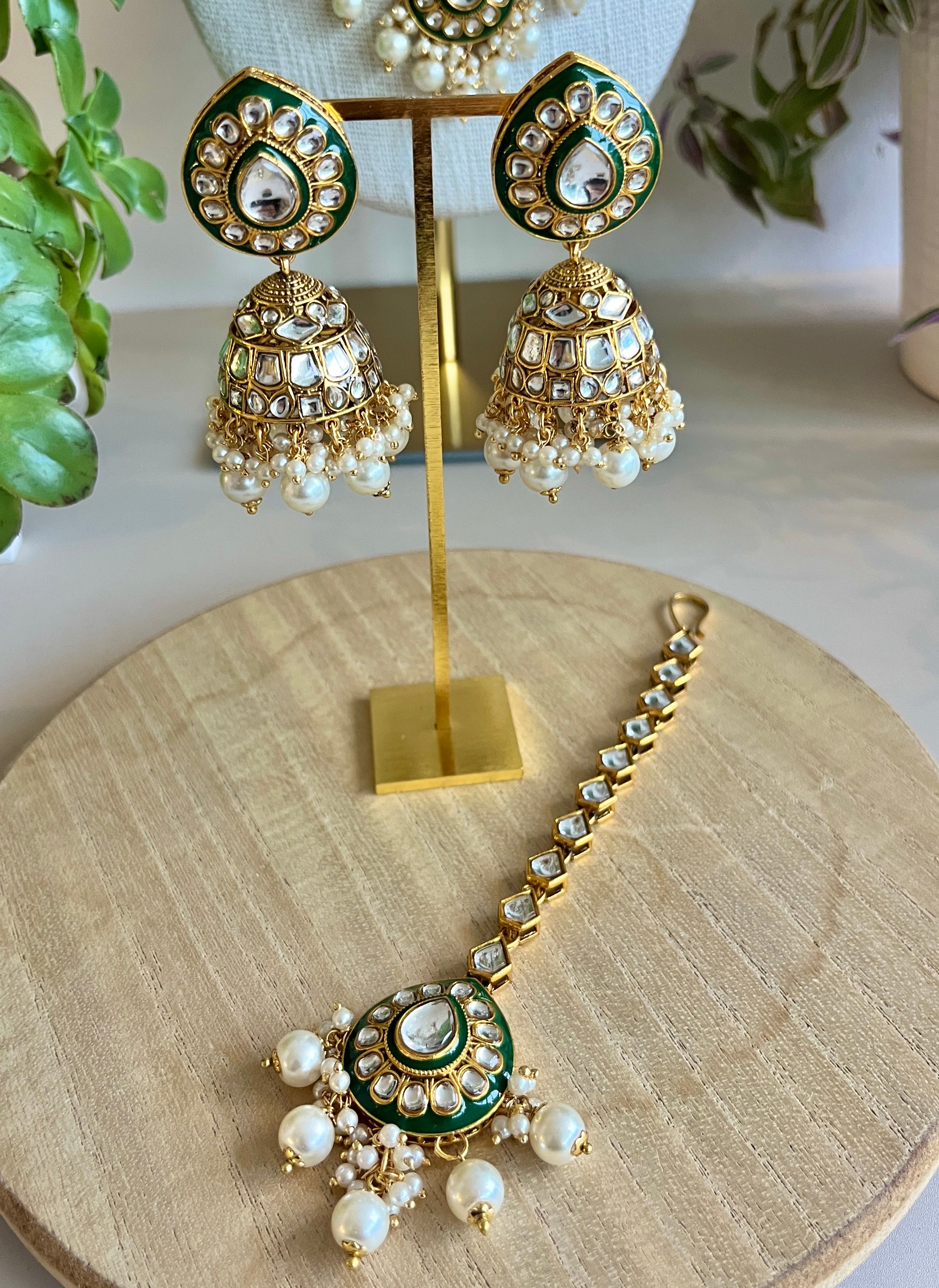 Devi kundan necklace set