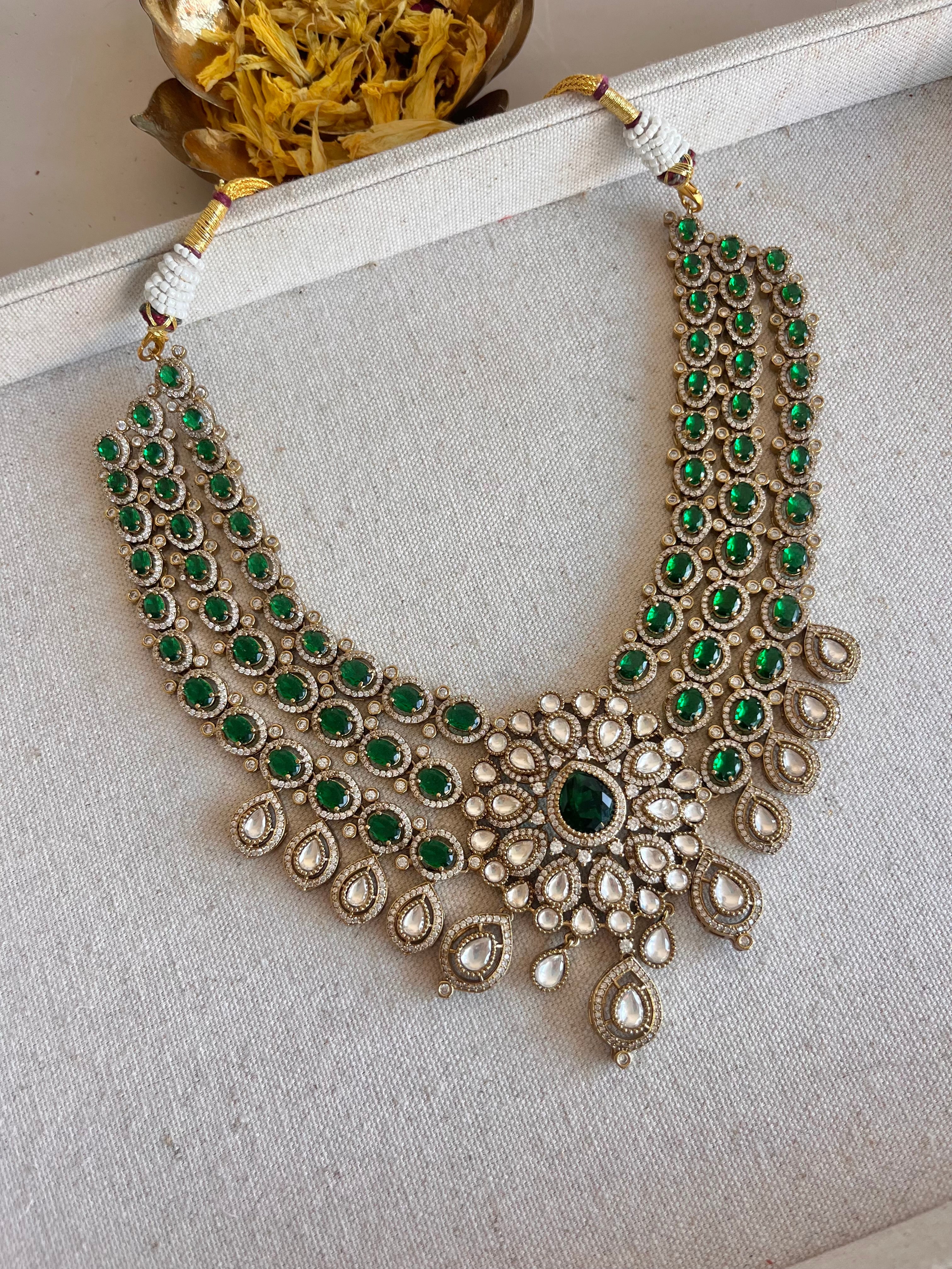 Bhomika AD KundanNecklace Set
