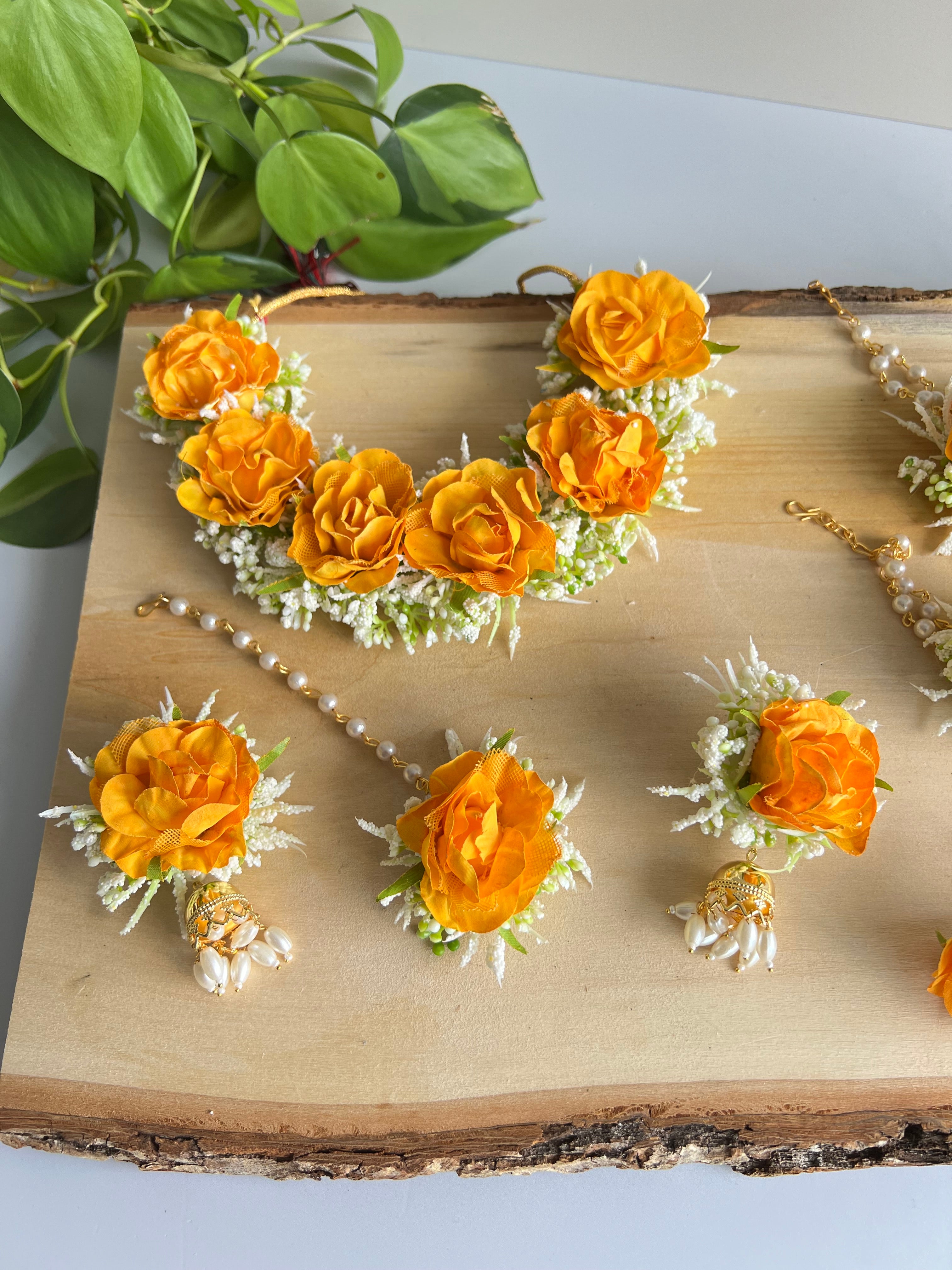 Kumkum floral set