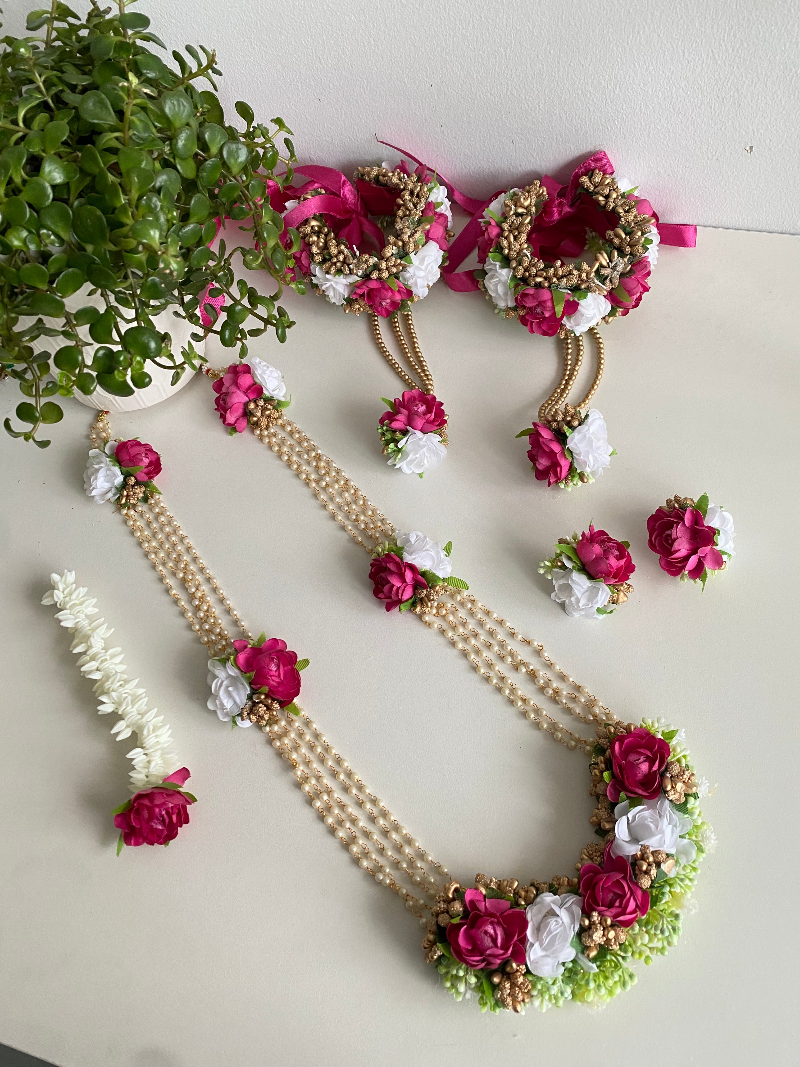 Anjali long floral set