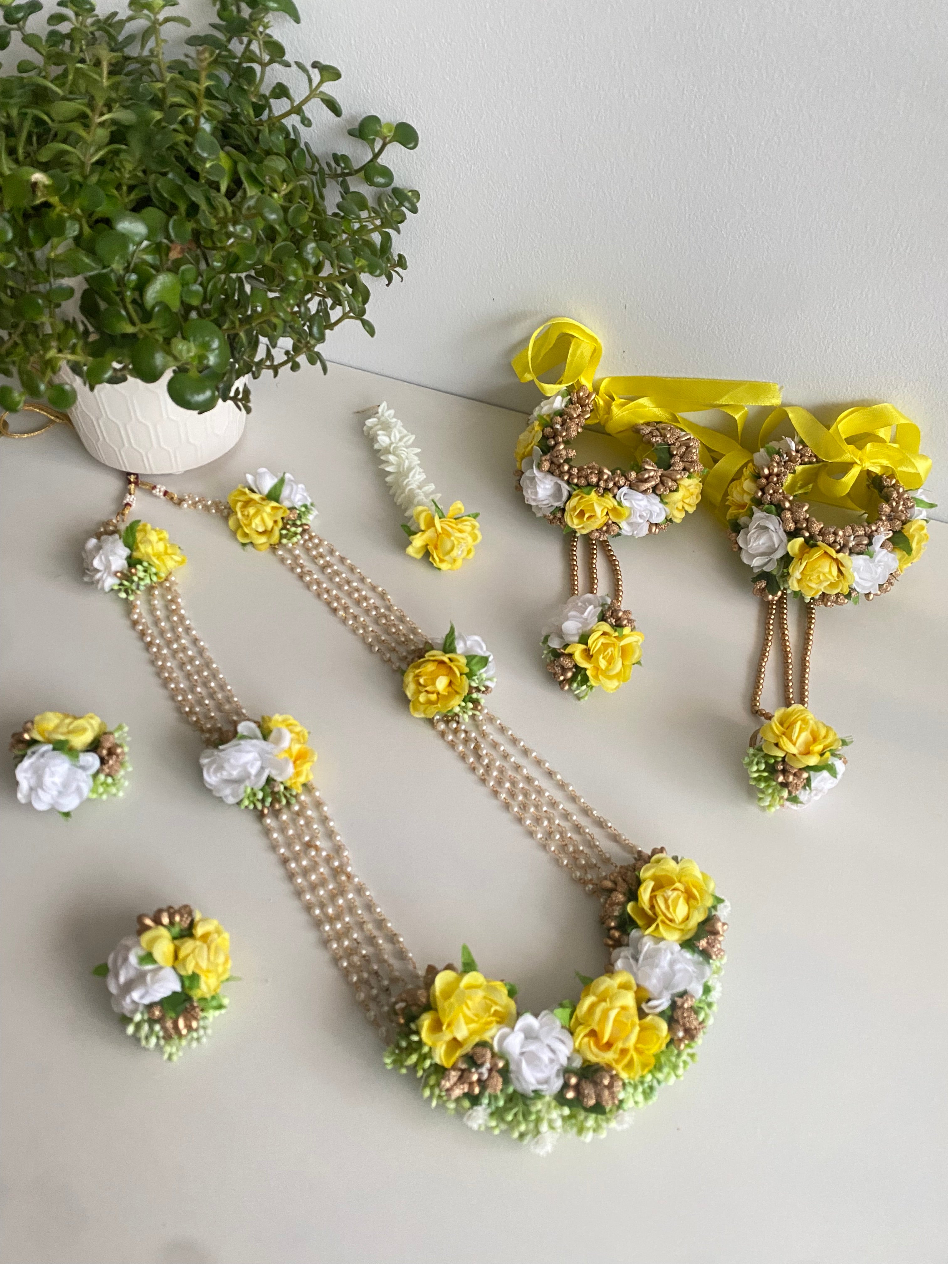 Anjali long floral set