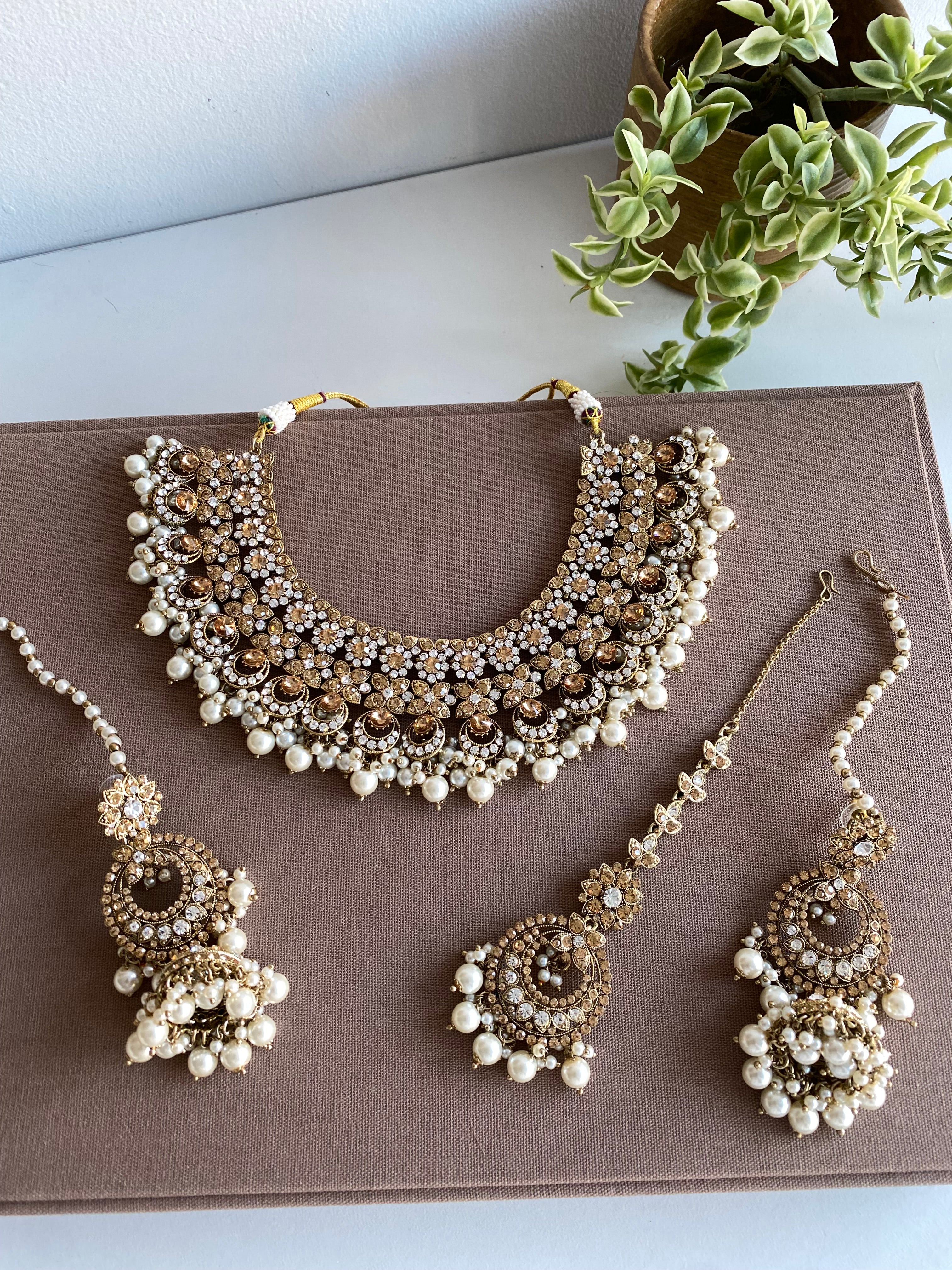 Malina necklace set