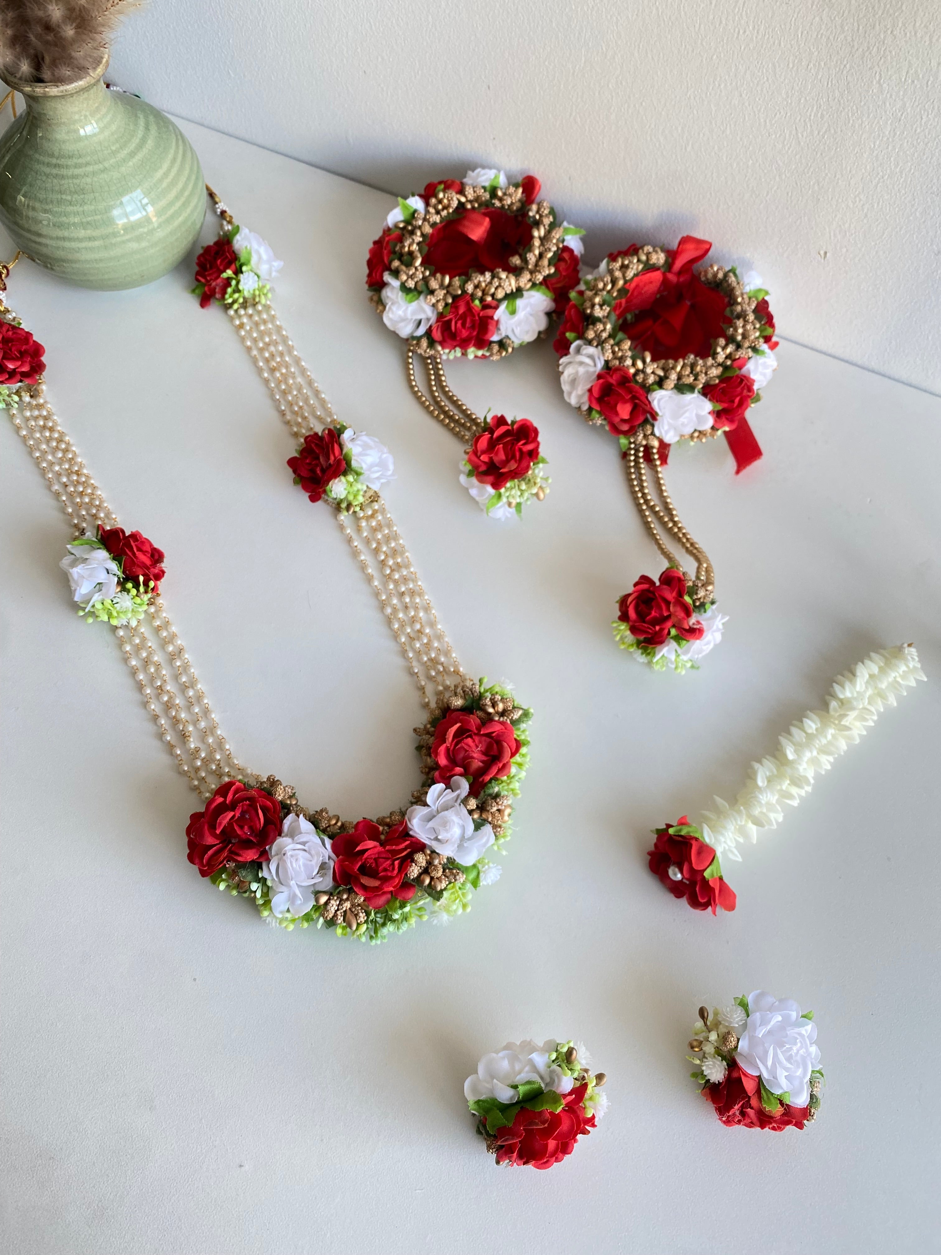 Anjali long floral set