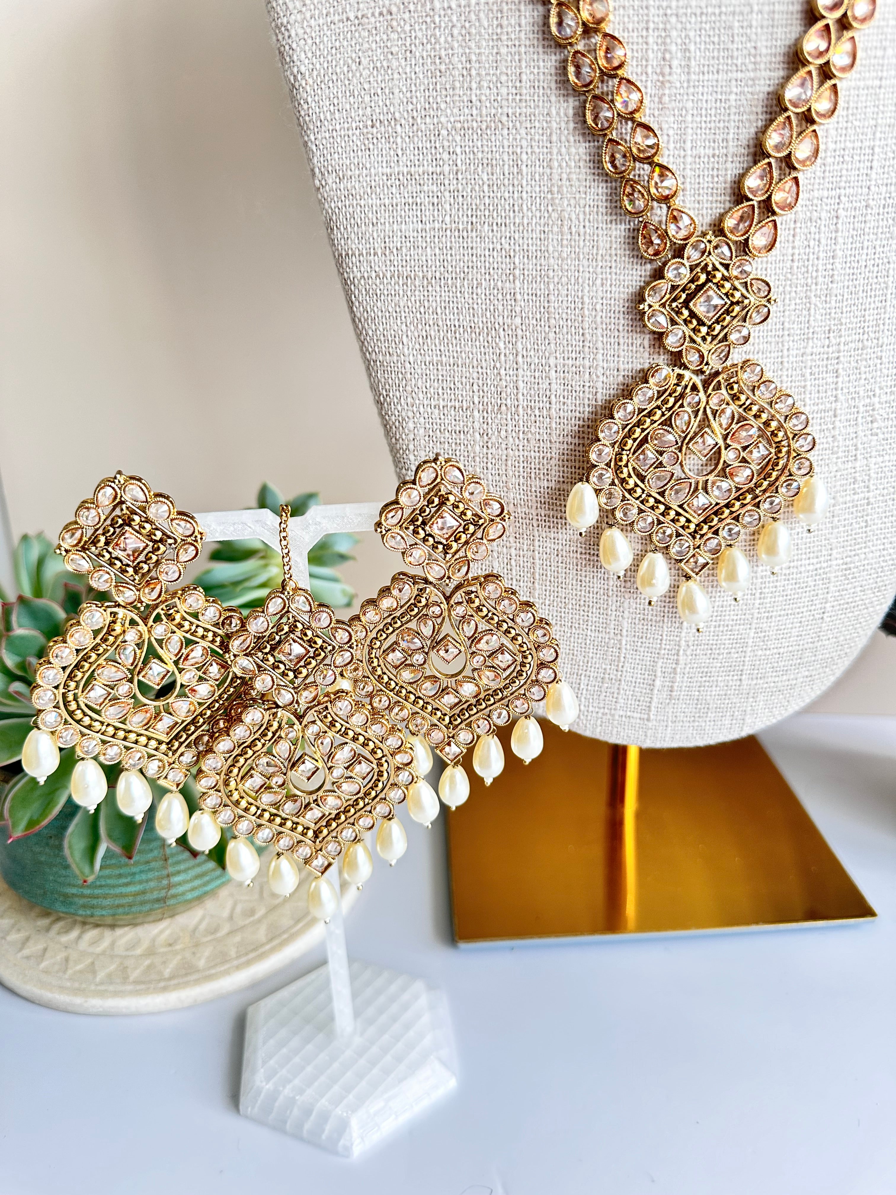 Sania Long Necklace Set