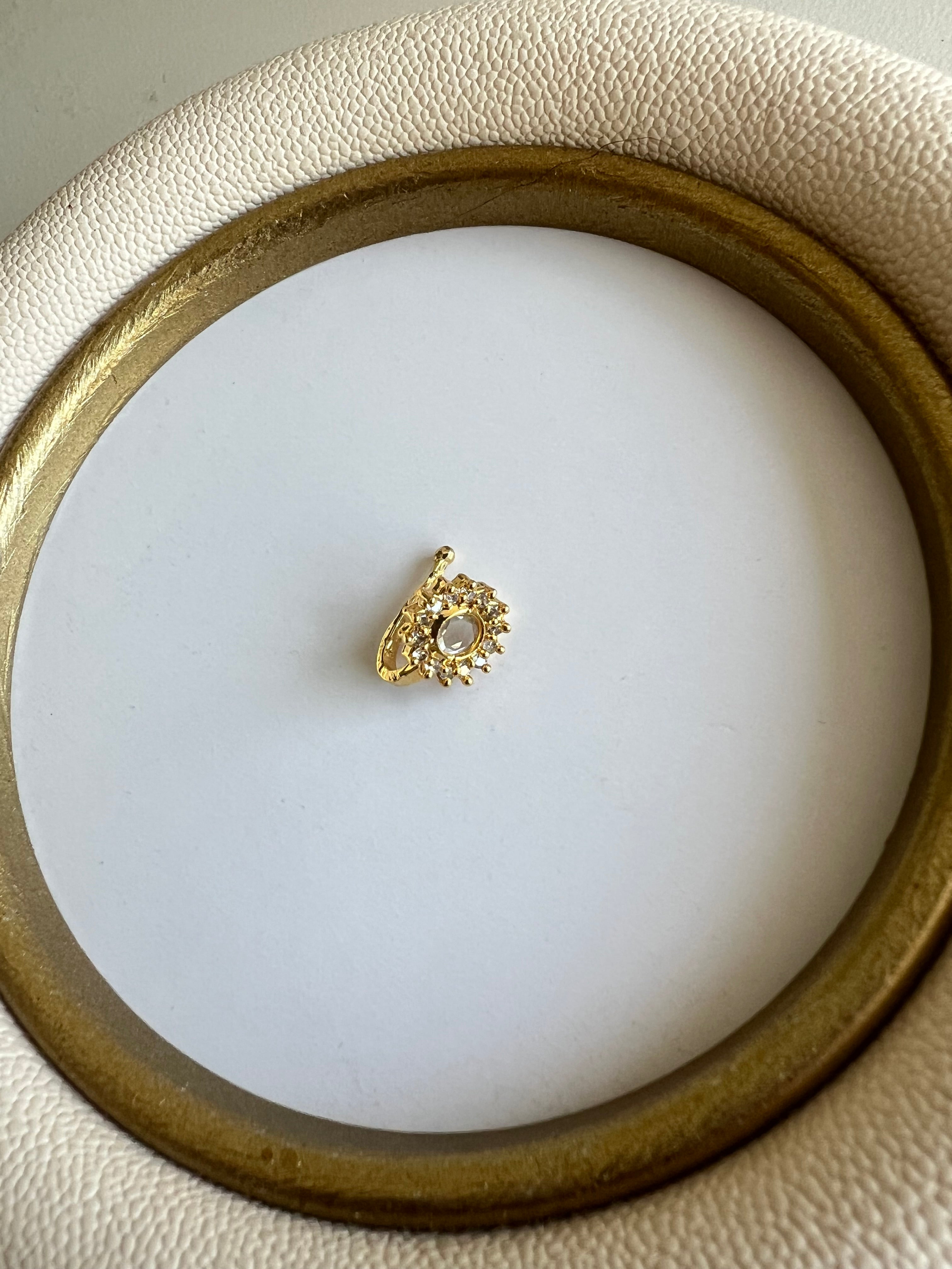 Small Round - Clip on Nose Ring