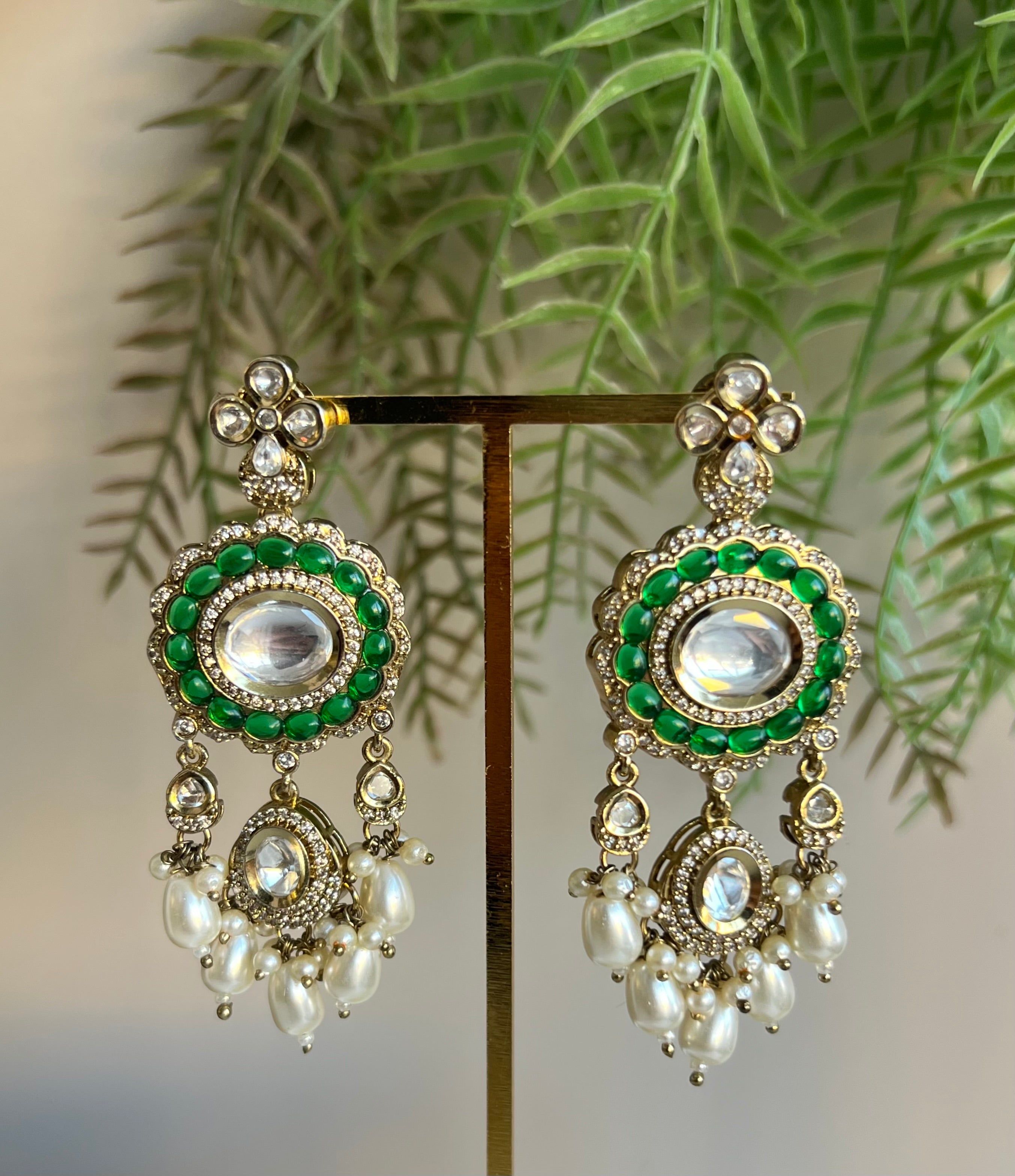 Rezwana kundan necklace set