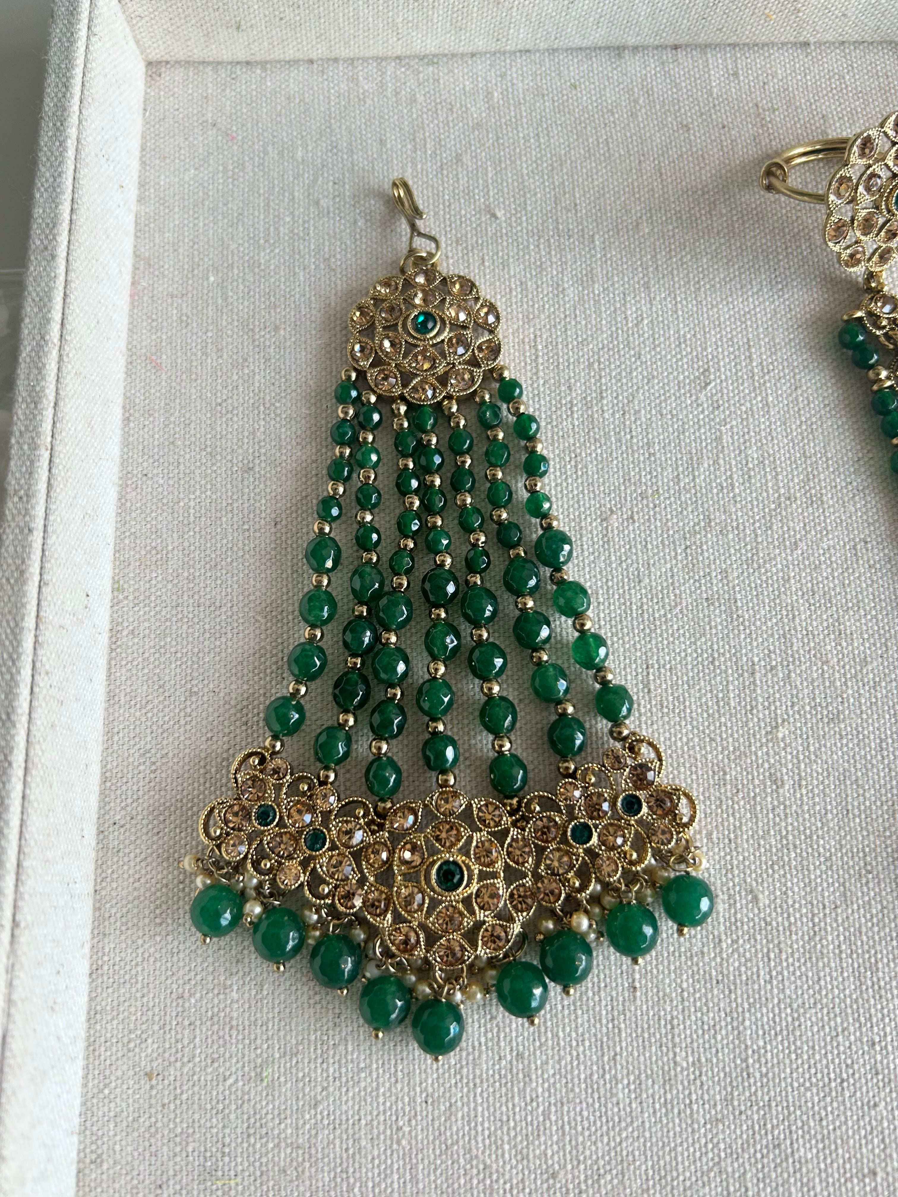 Alia Full Bridal Necklace Set