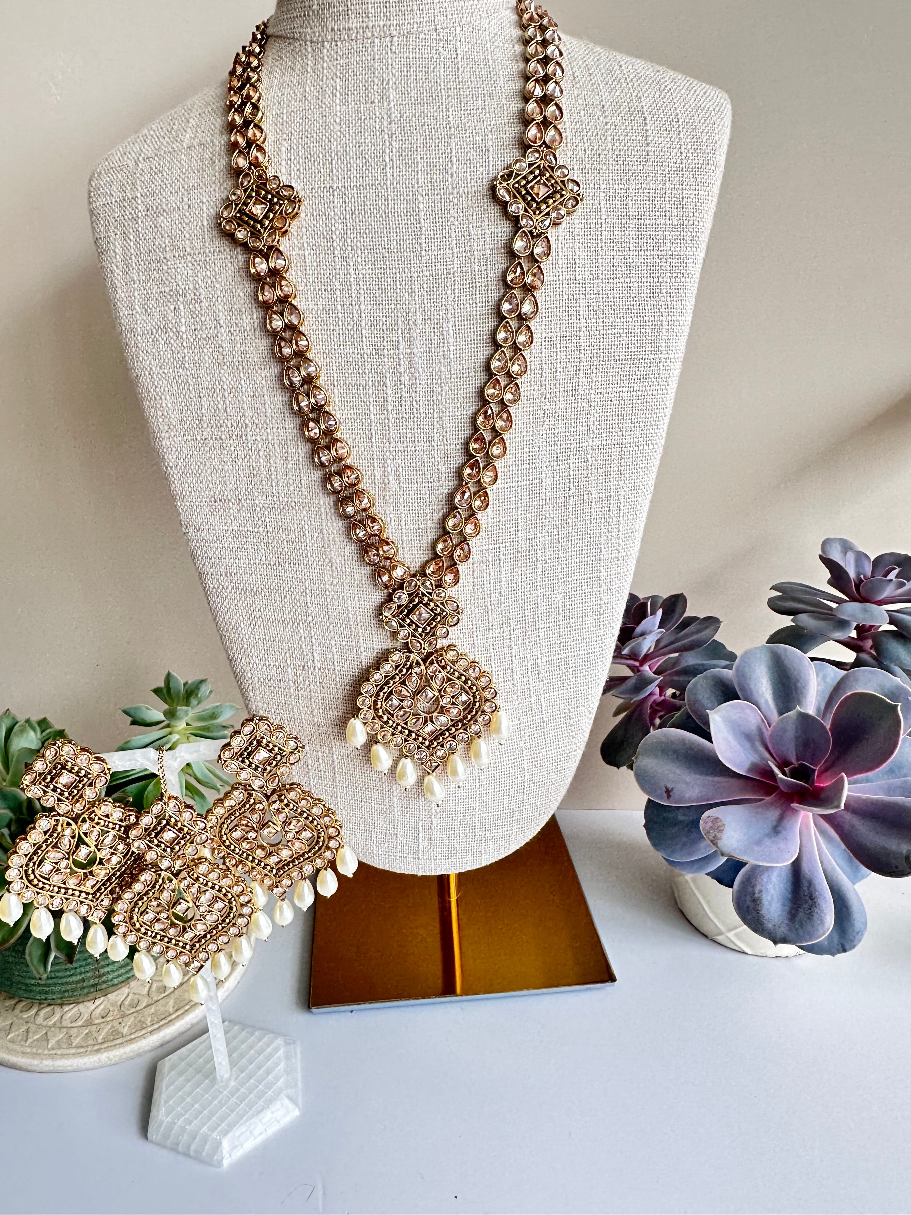 Sania Long Necklace Set