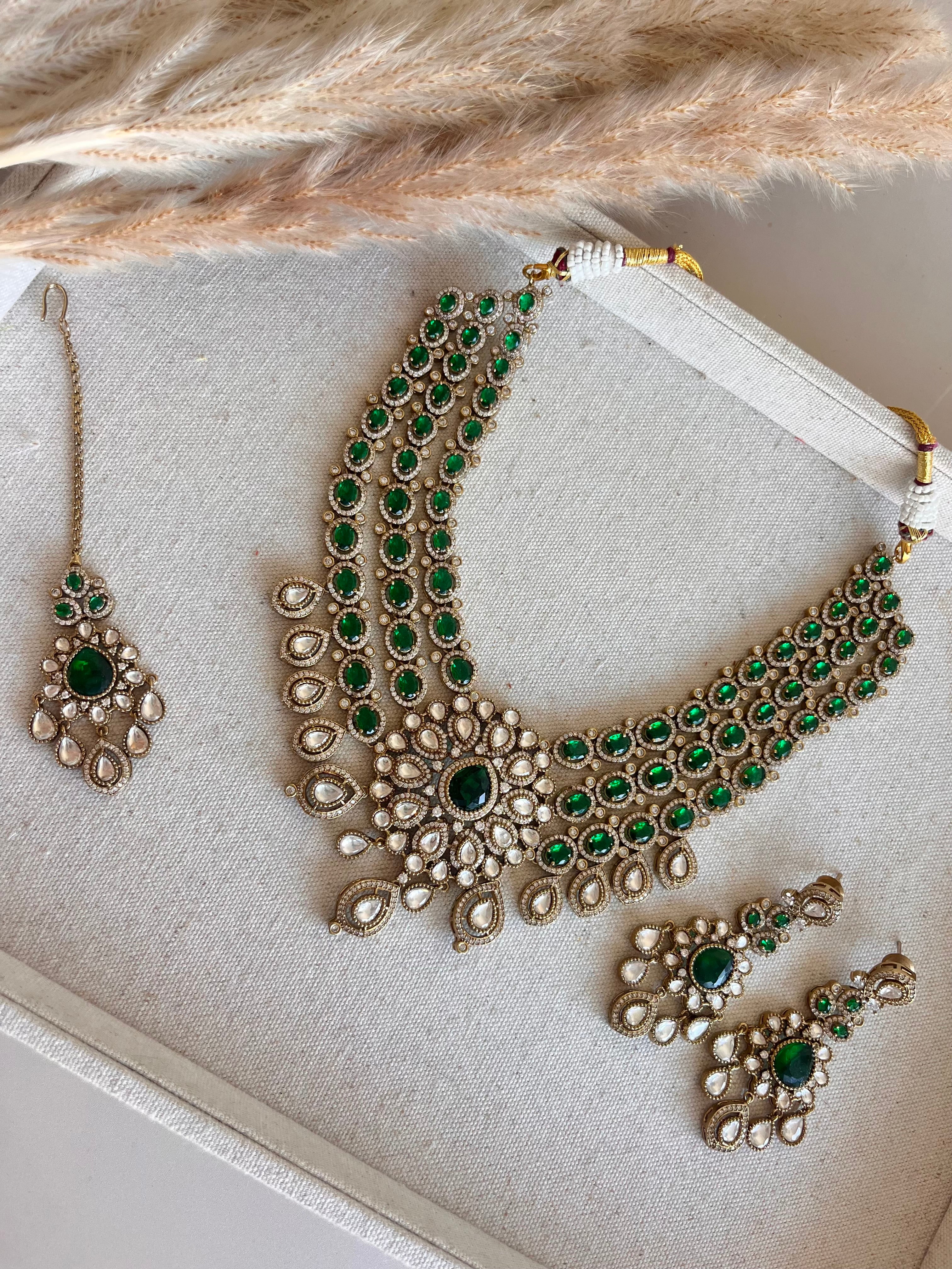 Bhomika AD KundanNecklace Set