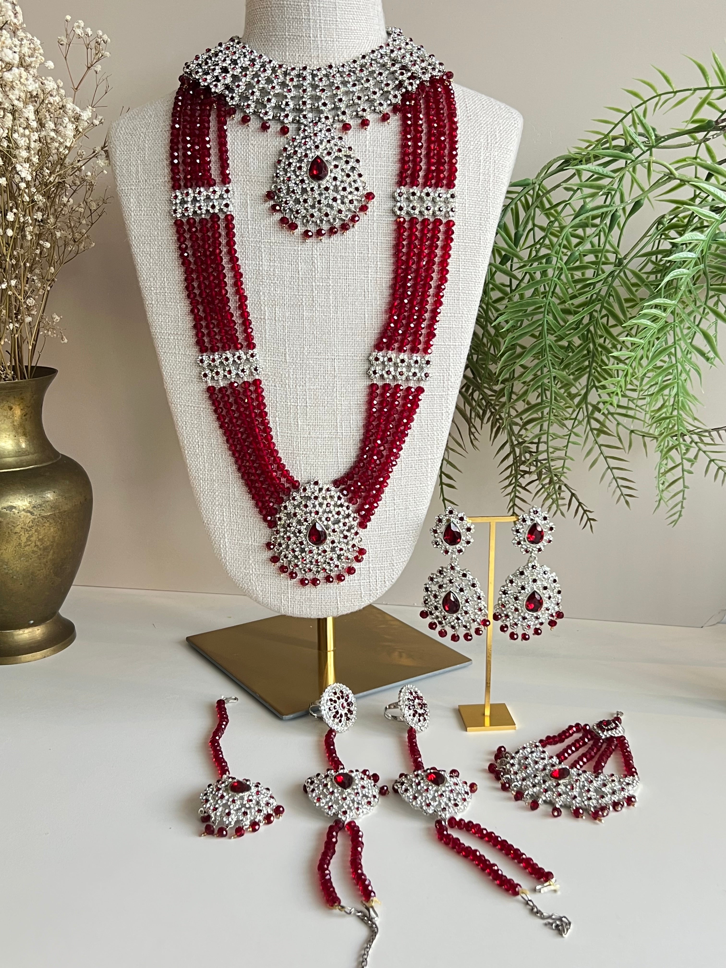 Aparajita bridal set- Silver