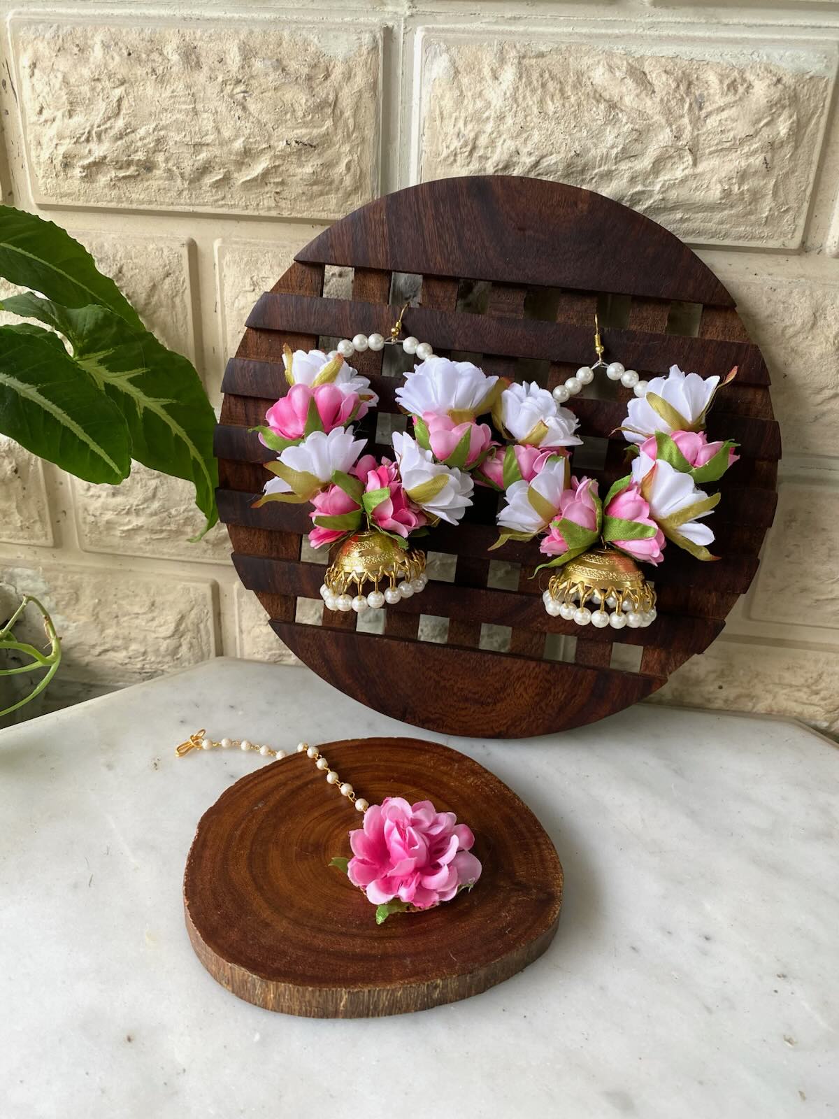 Festive Essentials- Bonhi Floral Tikka set