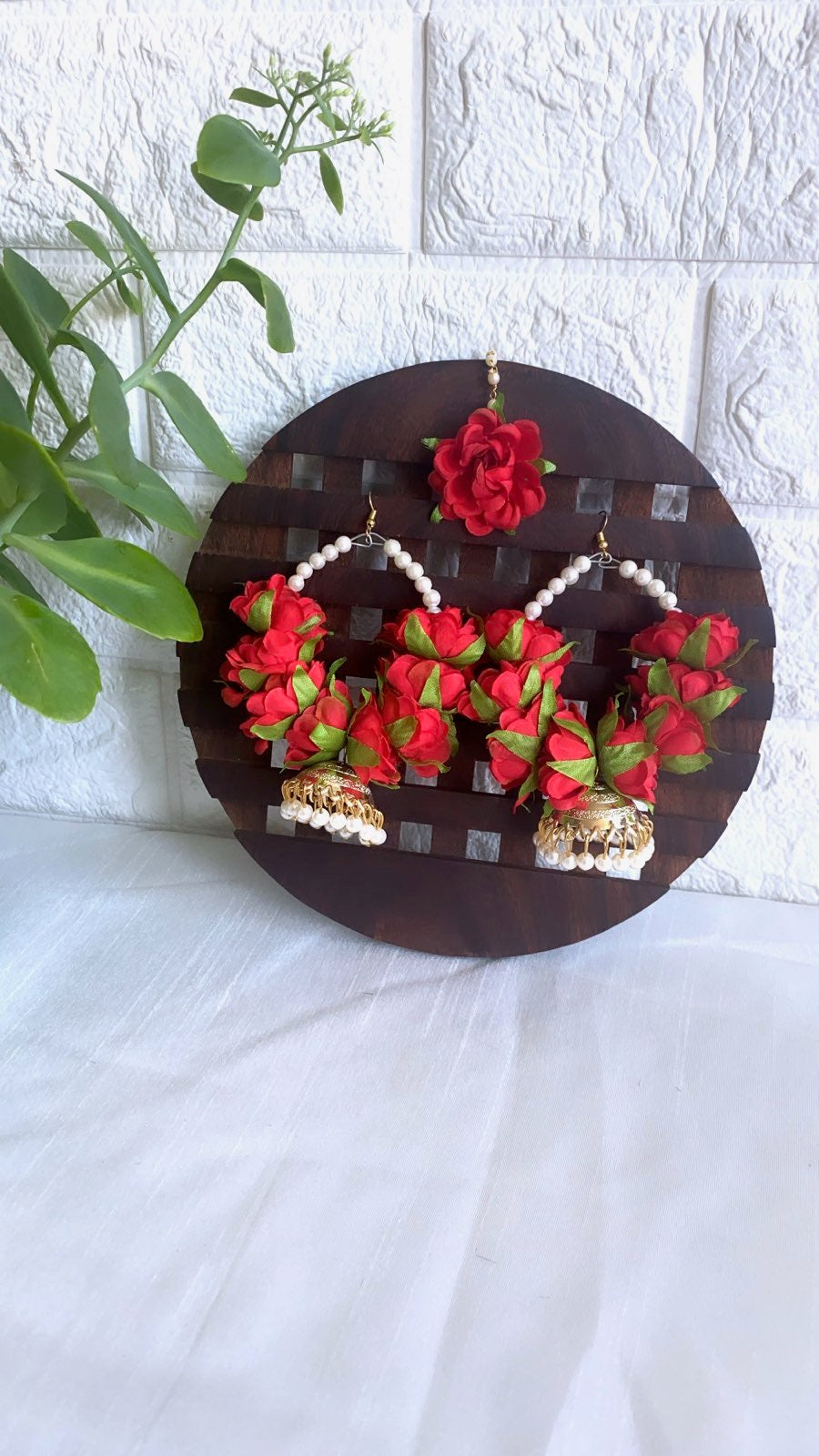 Festive Essentials- Bonhi Floral Tikka set 2