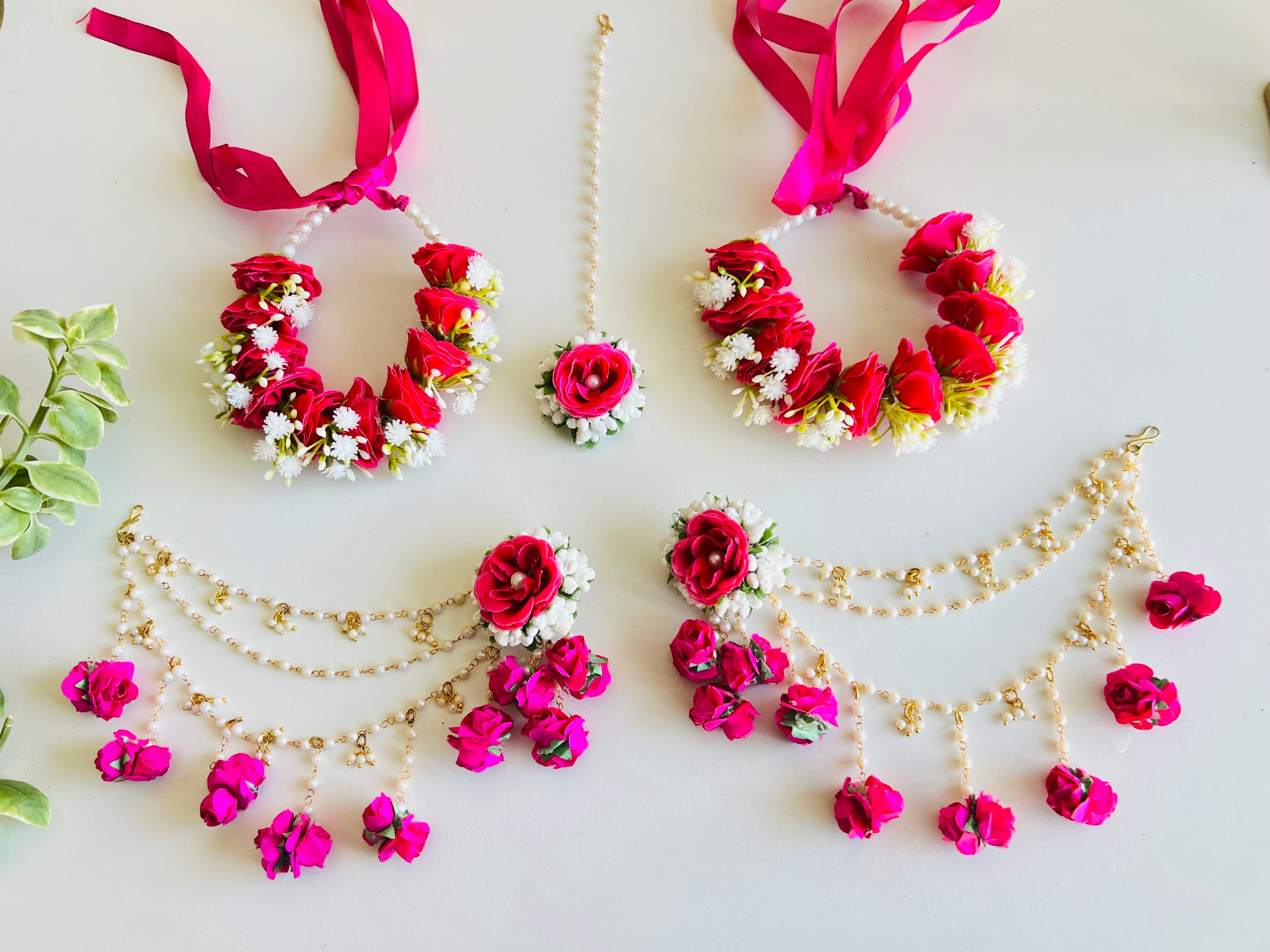 Festive Essentials- Druti Floral Set