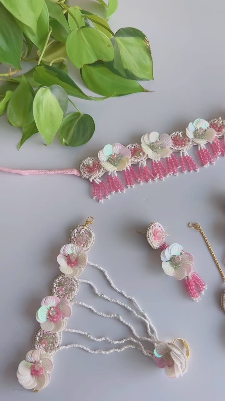 Shraddha Floral Set