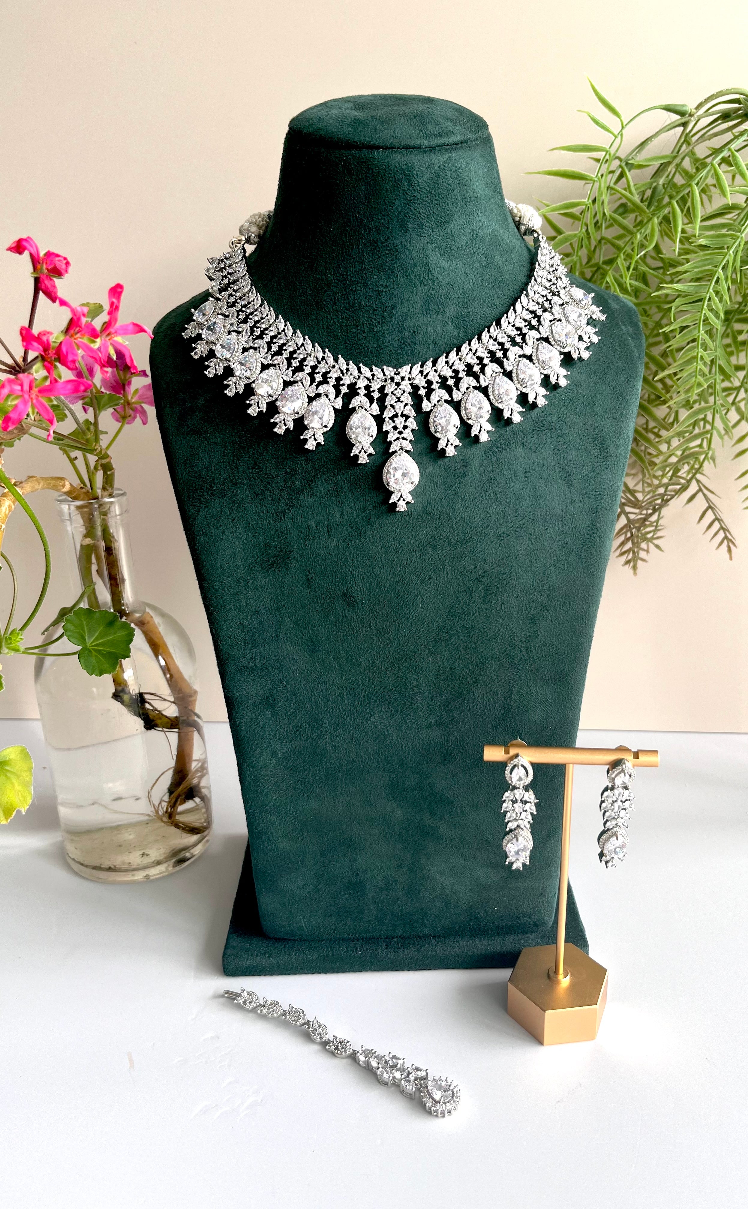 Festive Essentials - The Priyal Set CZ AD