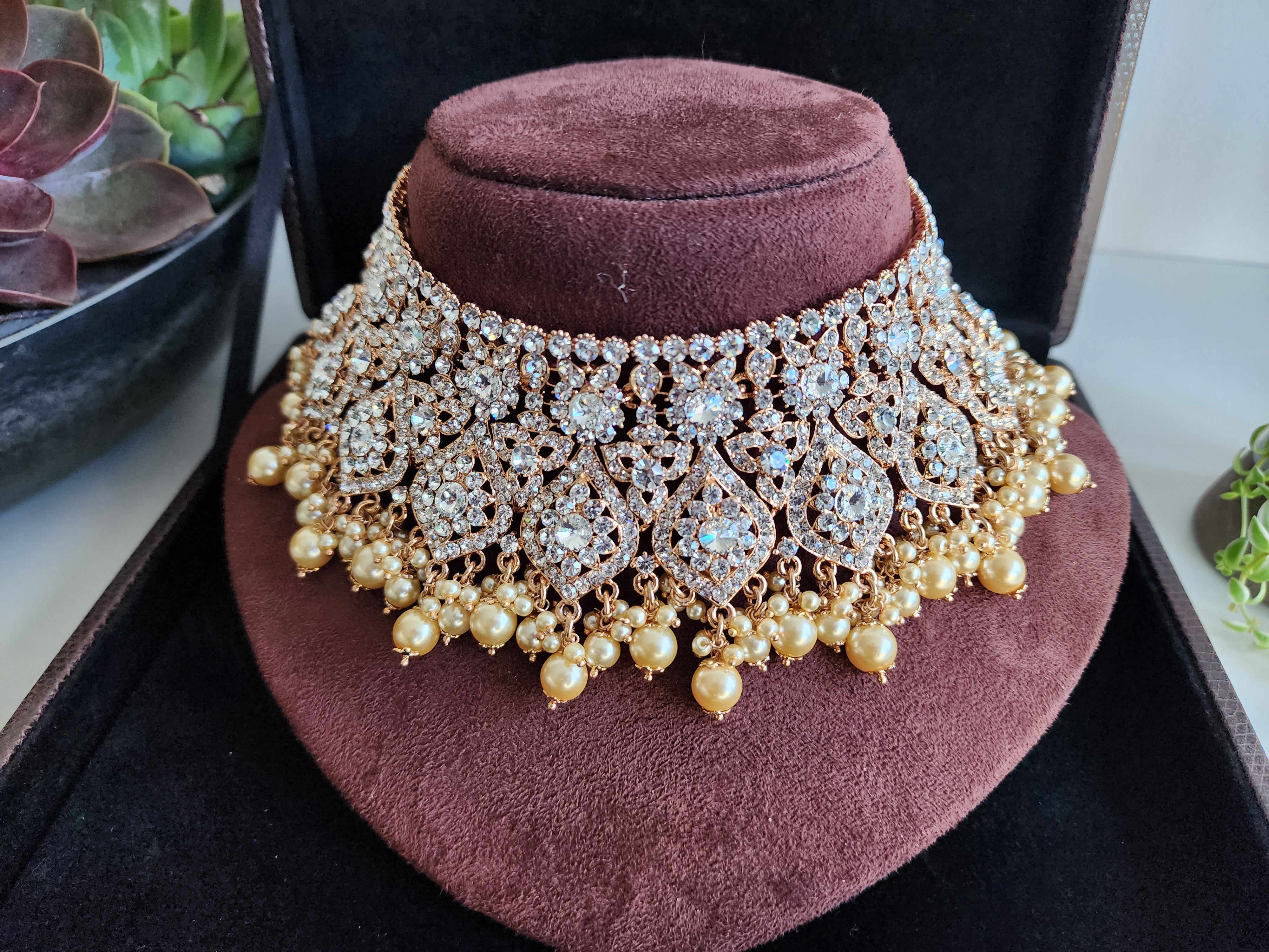 Rumina Choker - Rose Gold