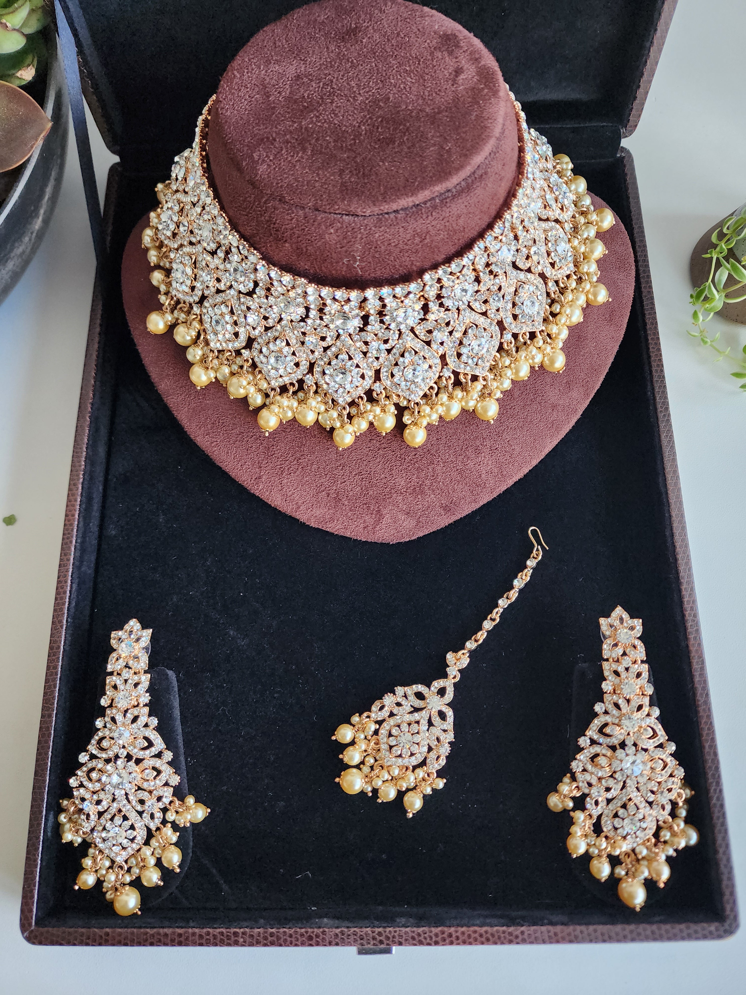 Rumina Choker - Rose Gold