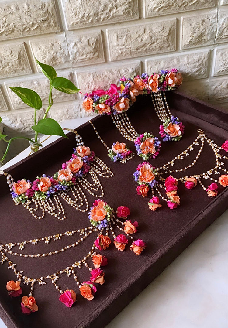 Romana Full Floral Set