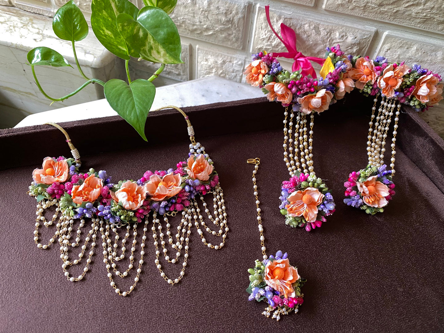 Romana Full Floral Set