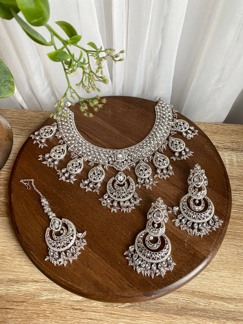 Shelly Bridal Set - Silver