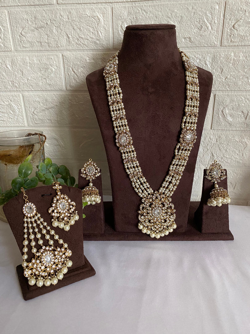 Sabrina Long Bridal Set