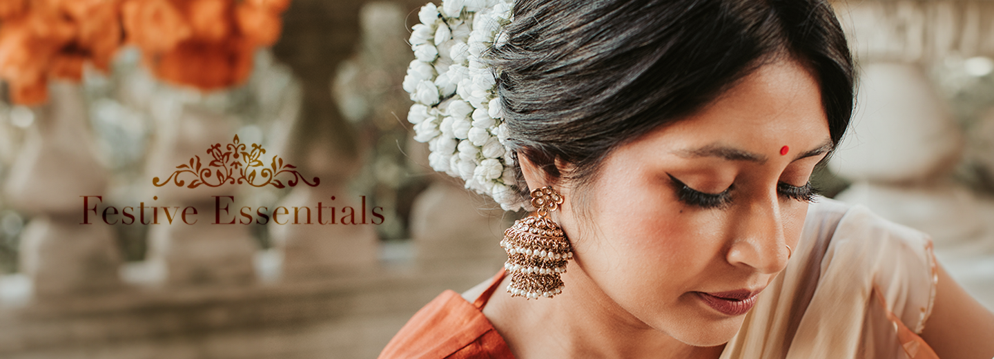 Festive Essentials Bridal jewelry, Floral Jewelry, Bangles and Party Jewelry
