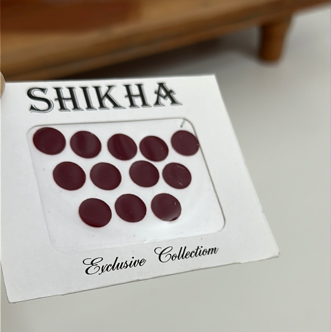 Red Bindi 4 Pack