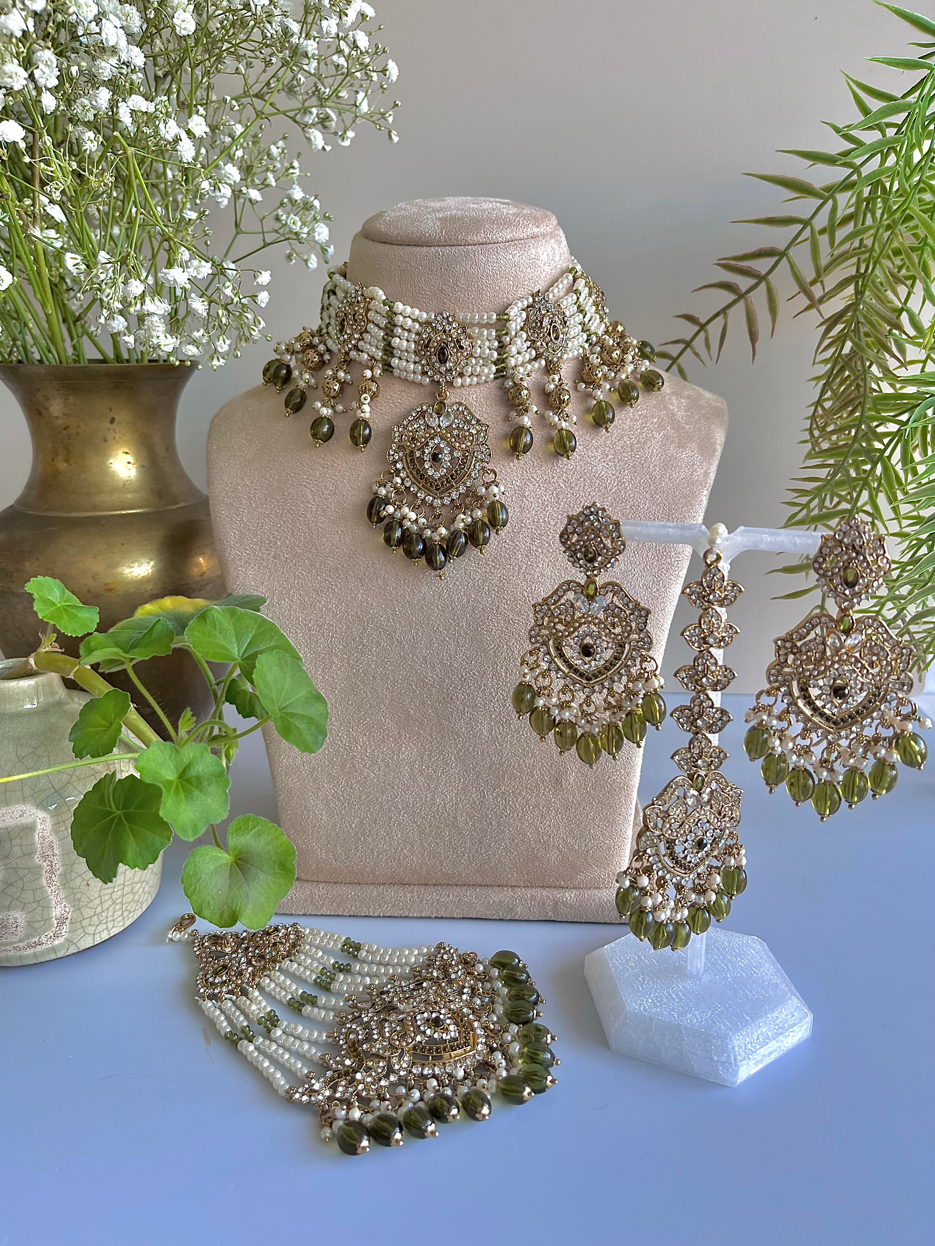 Maya Bridal necklace set 