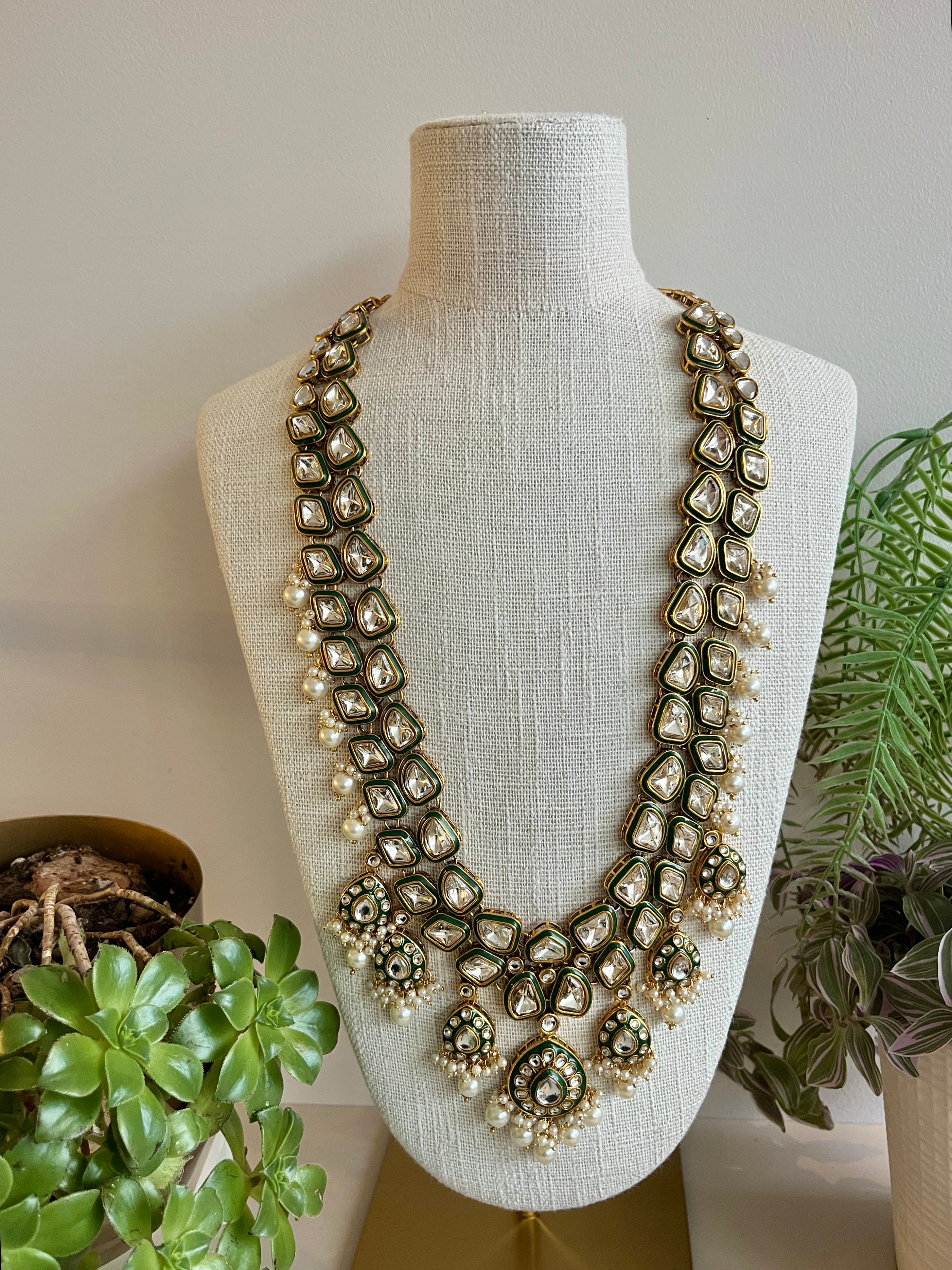 Devi kundan necklace set