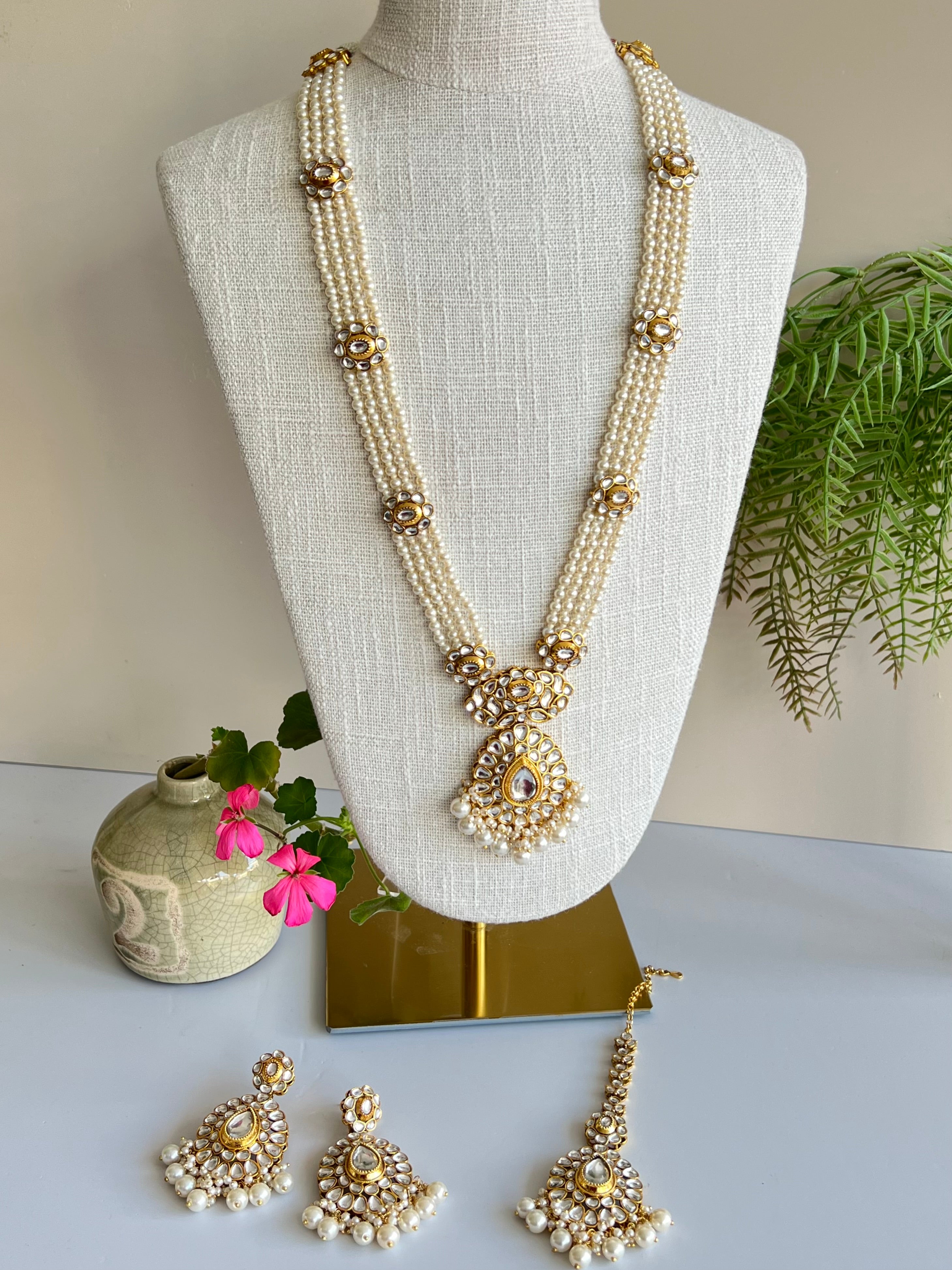 Sudipa Long Necklace set