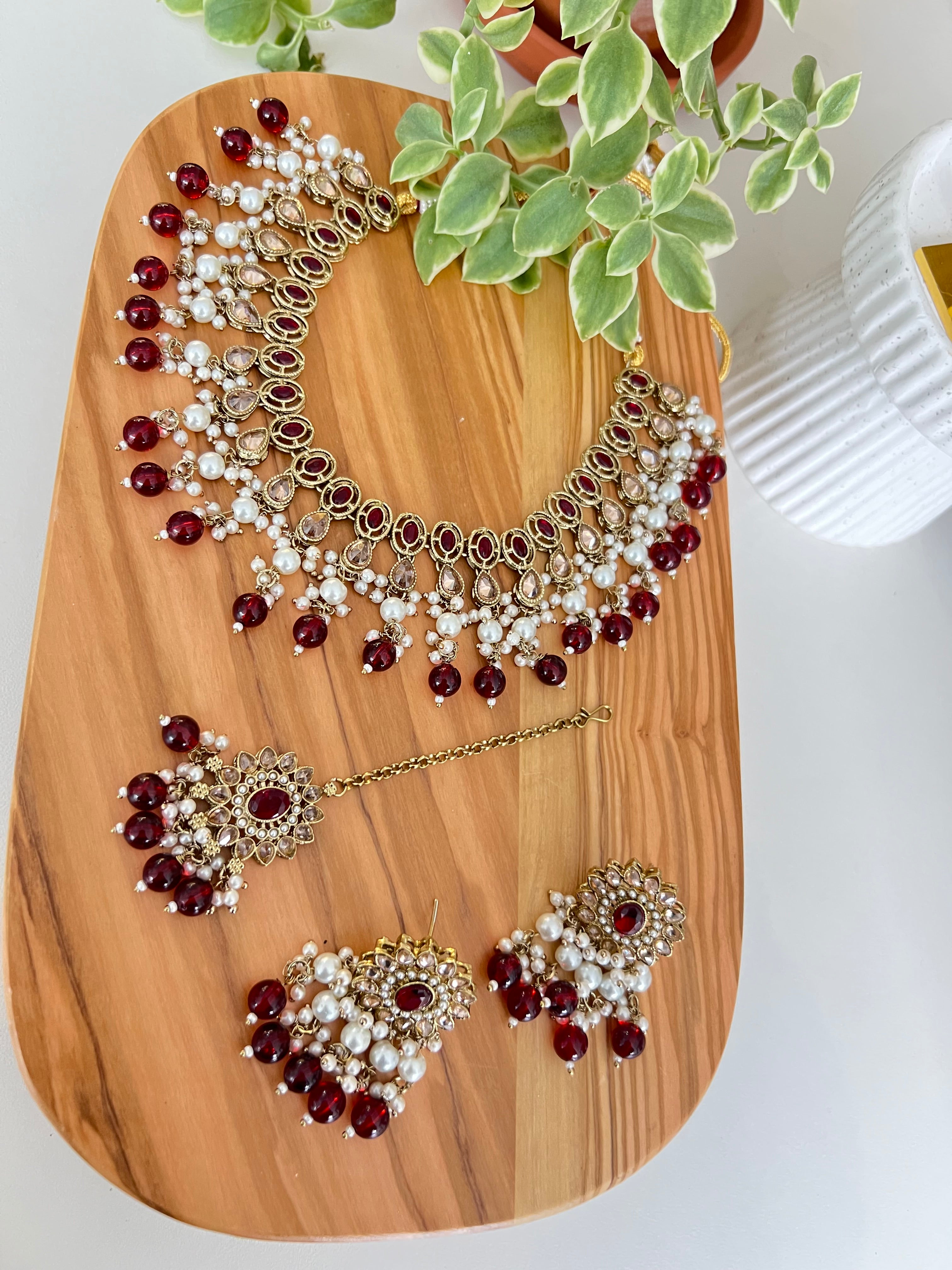 Sanika necklace set