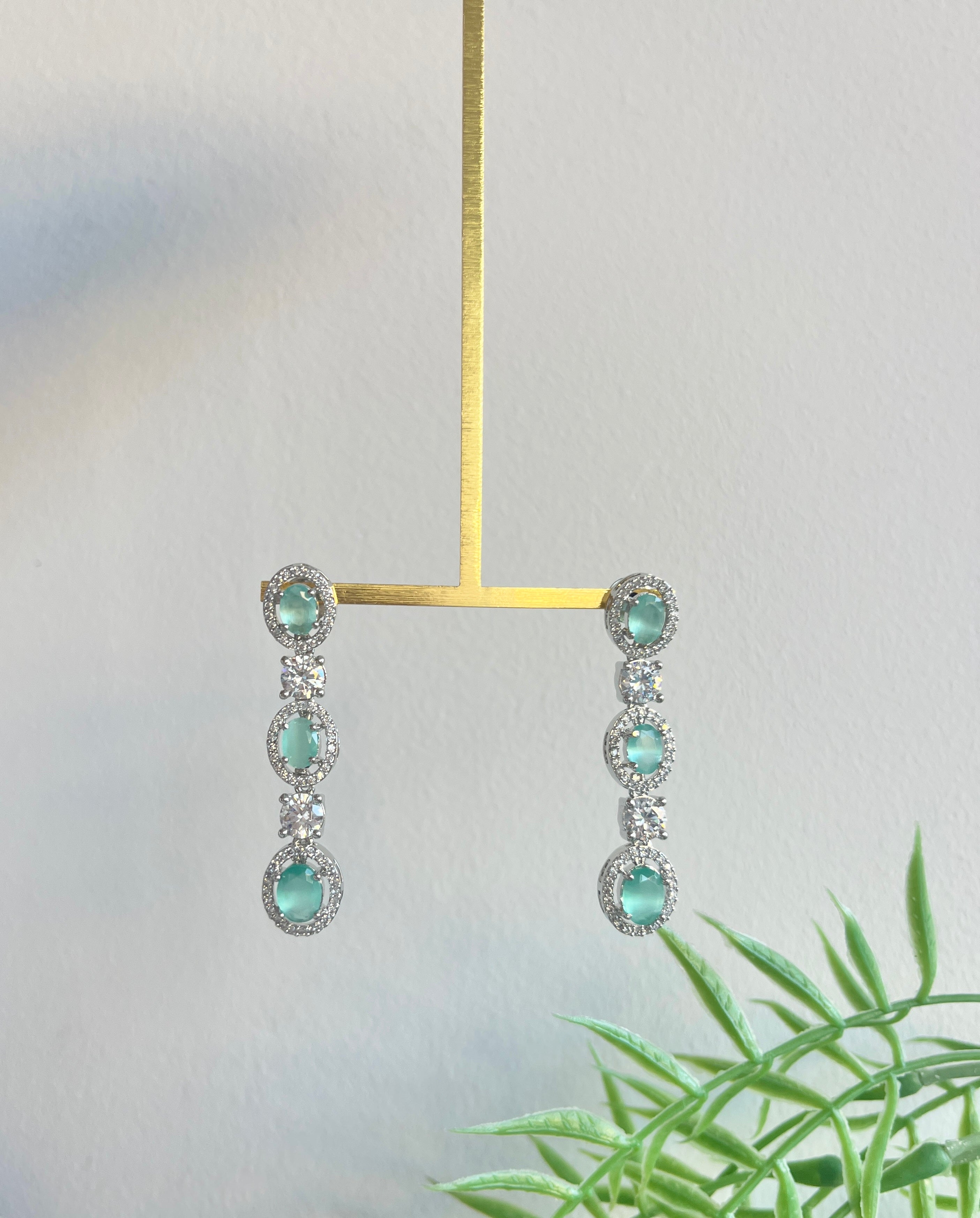 Aniba long necklace set
