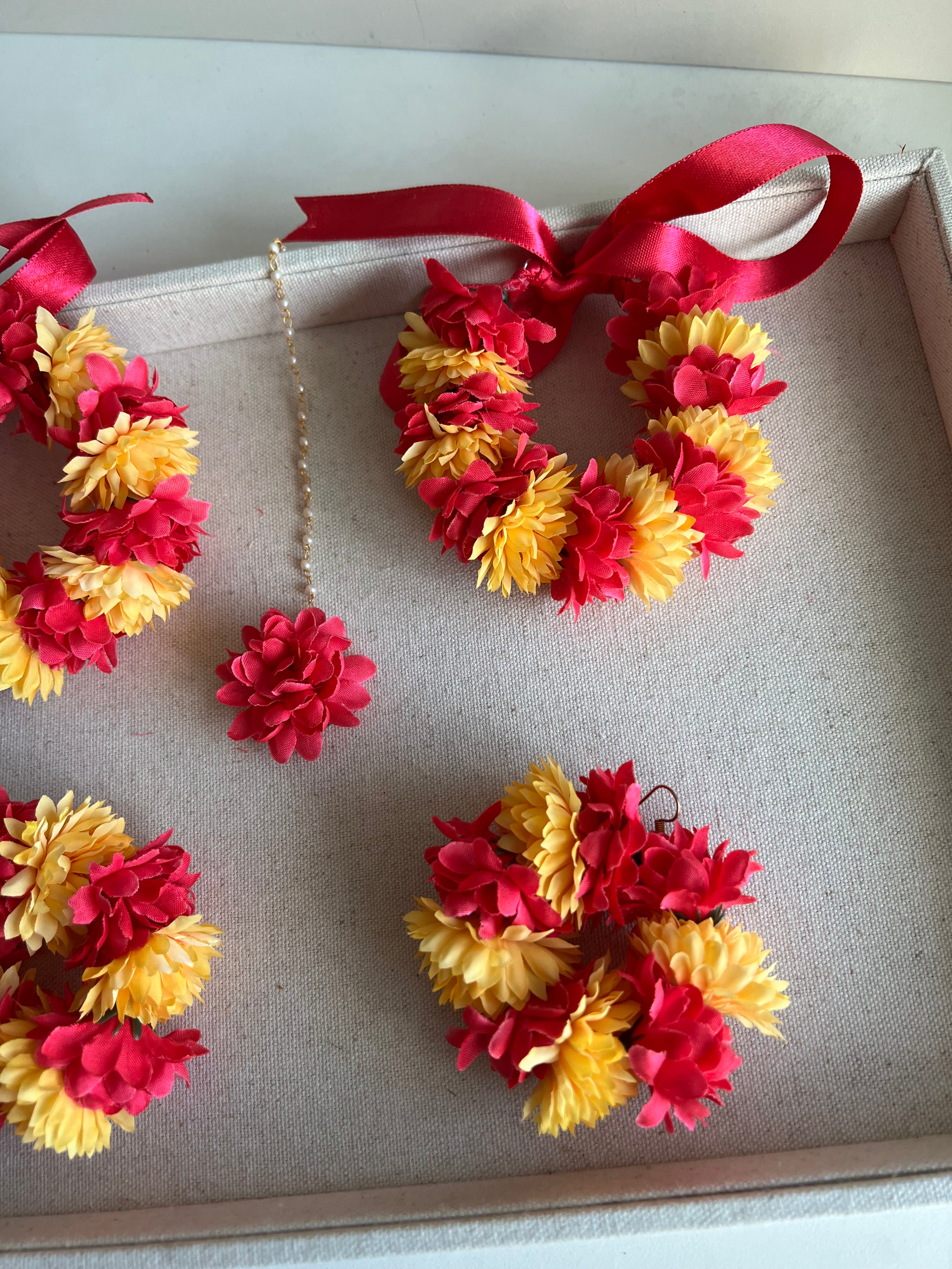 Rashmika Floral set