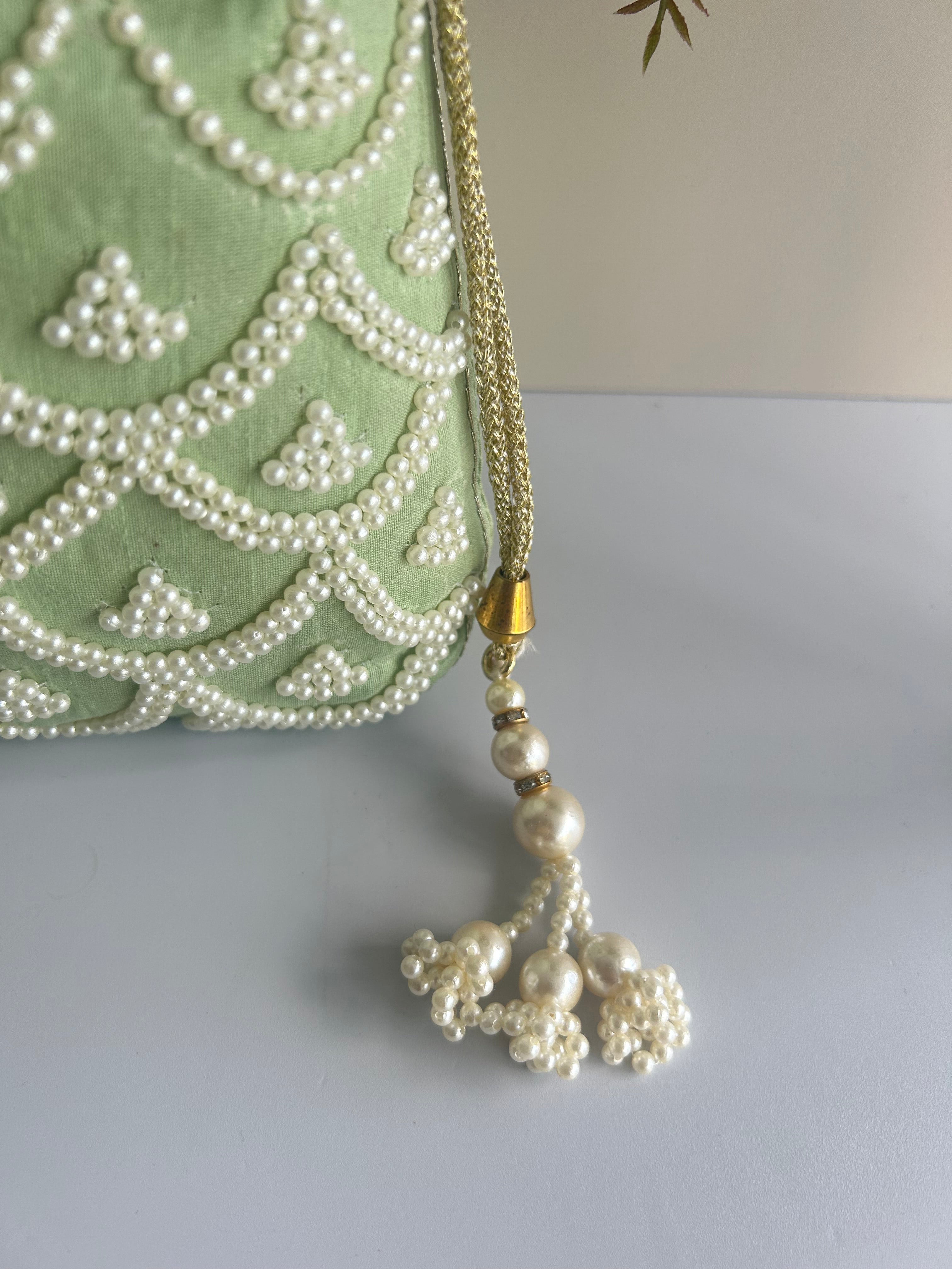Mint Potli Bag