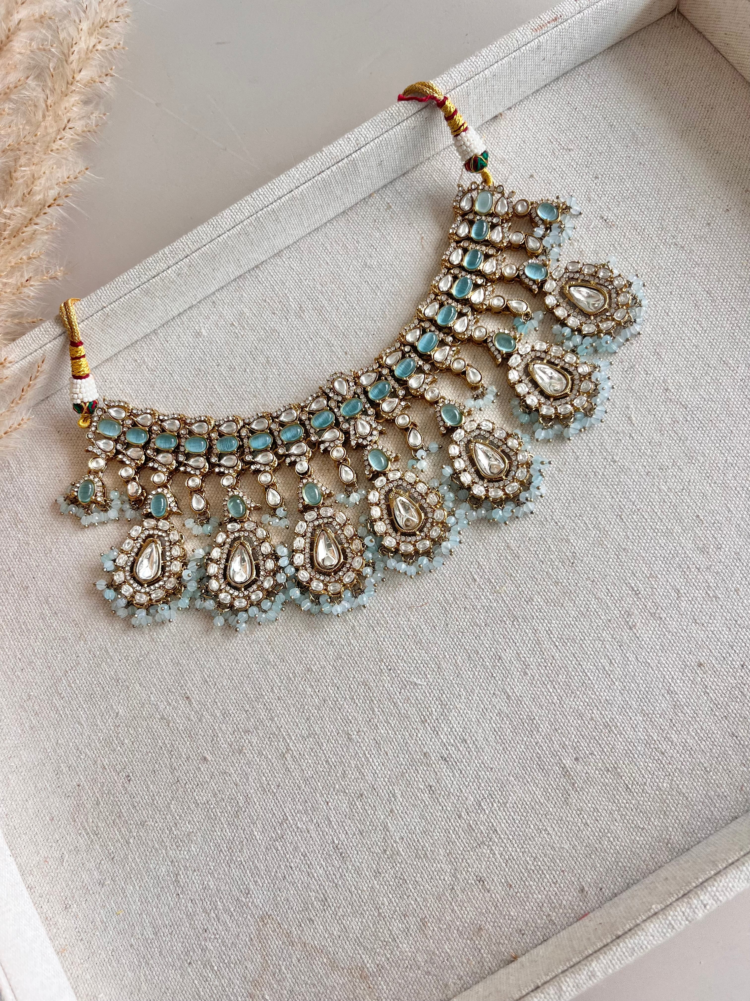 Mihika Bib Necklace Set
