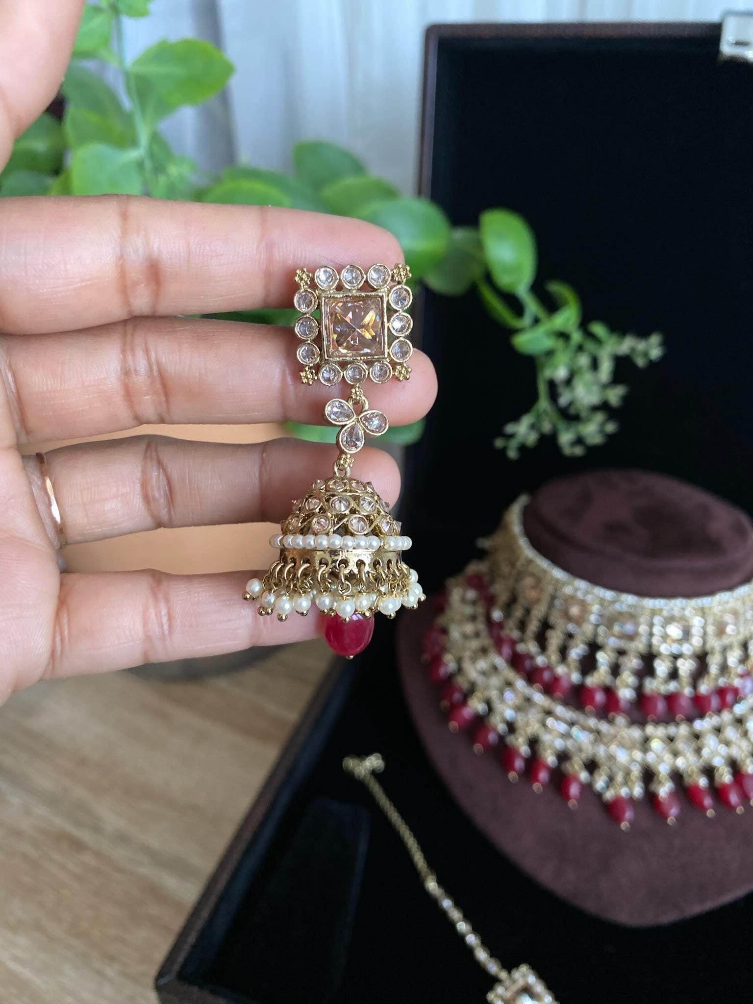 Amani Necklace Set Earrings