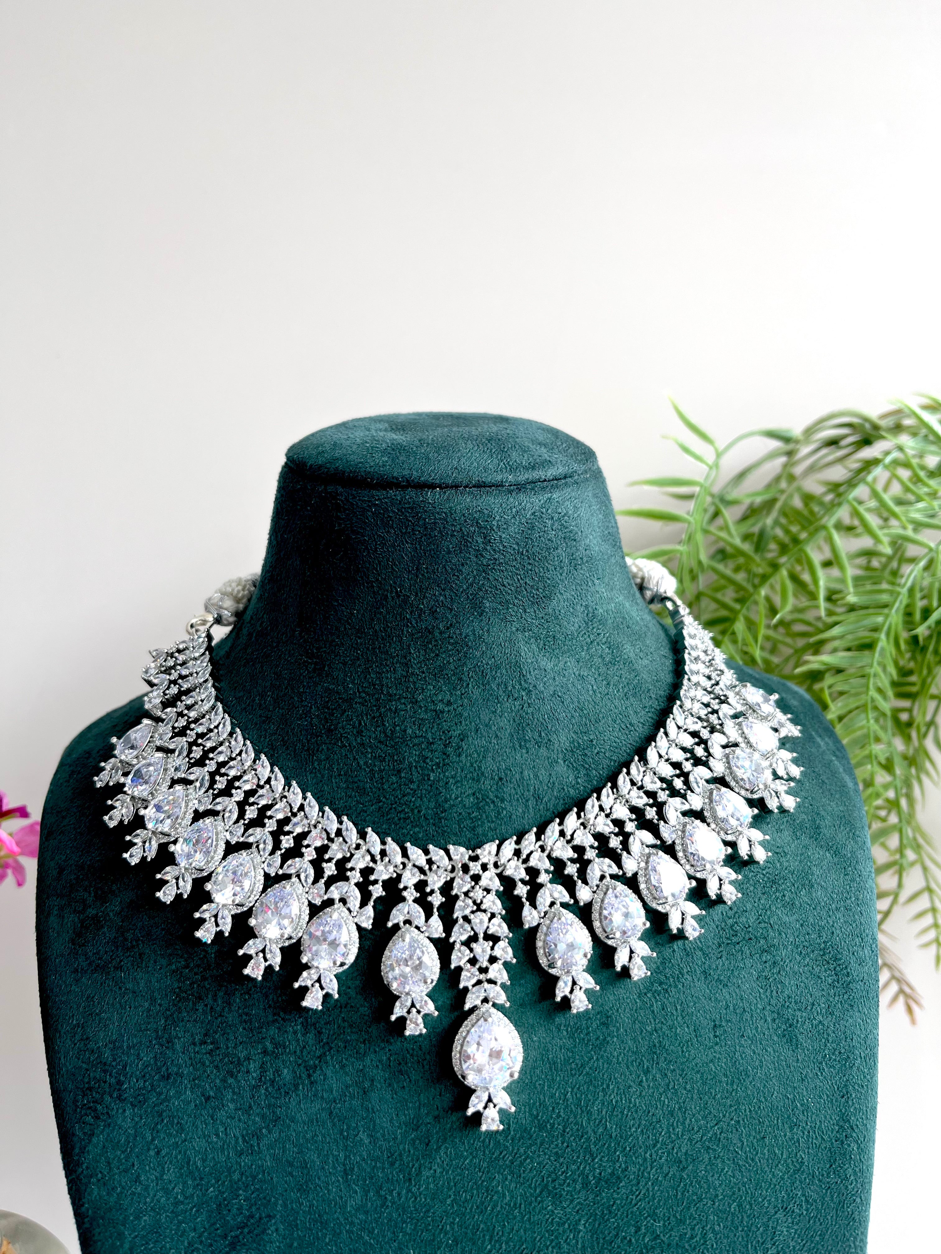 Festive Essentials - The Priyal Set CZ AD 