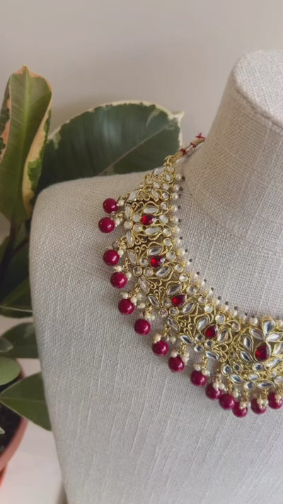Trishika necklace set