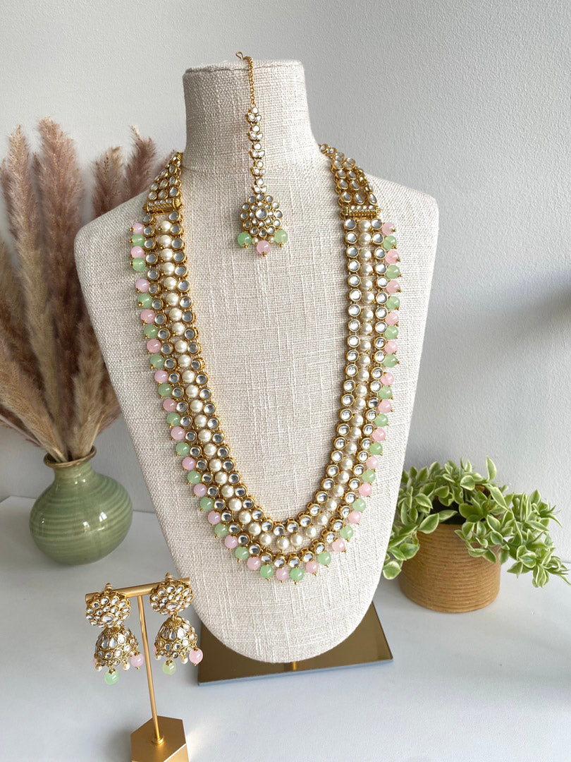 Gia Kundan Long Set