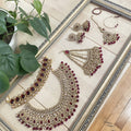Devika Full Bridal - Maroon
