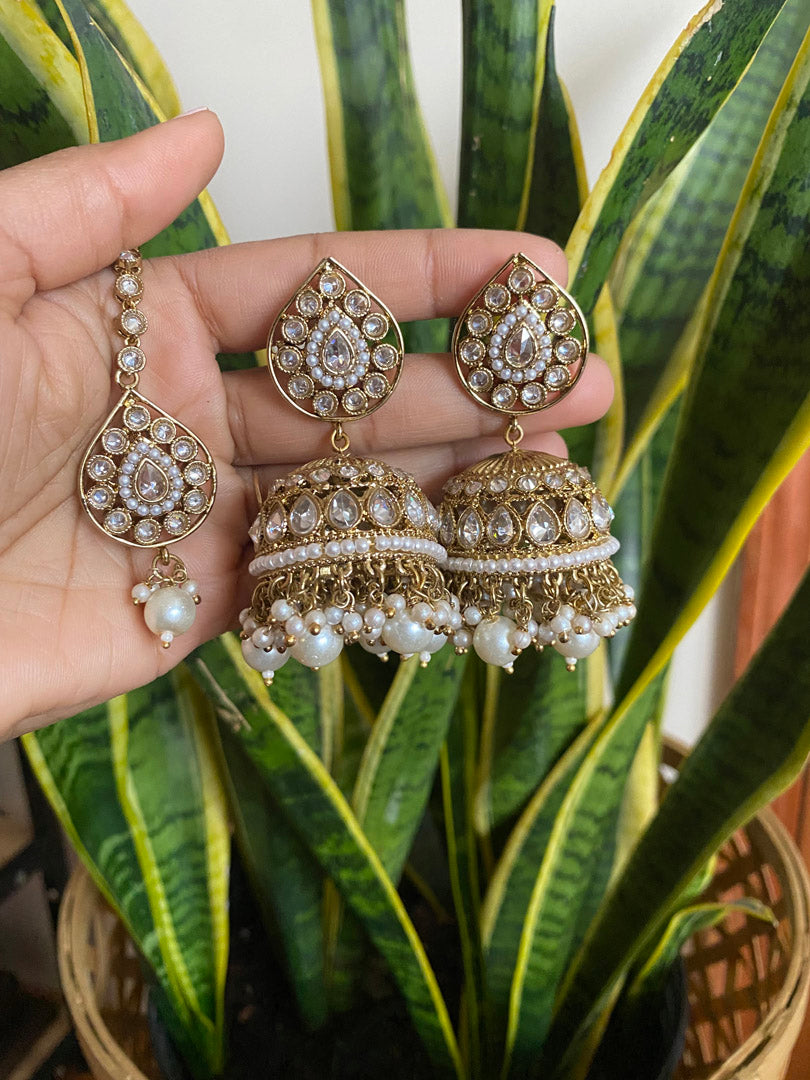 Prapti Tikka Set - Golden